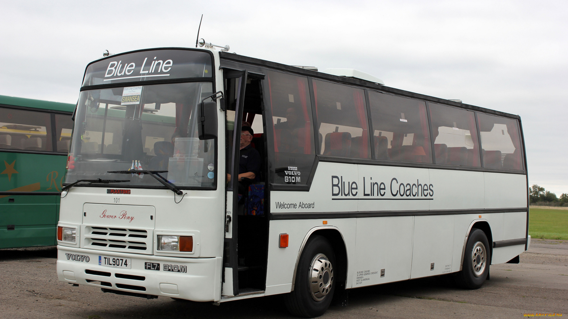 автомобили, автобусы, пассажирский, транспорт