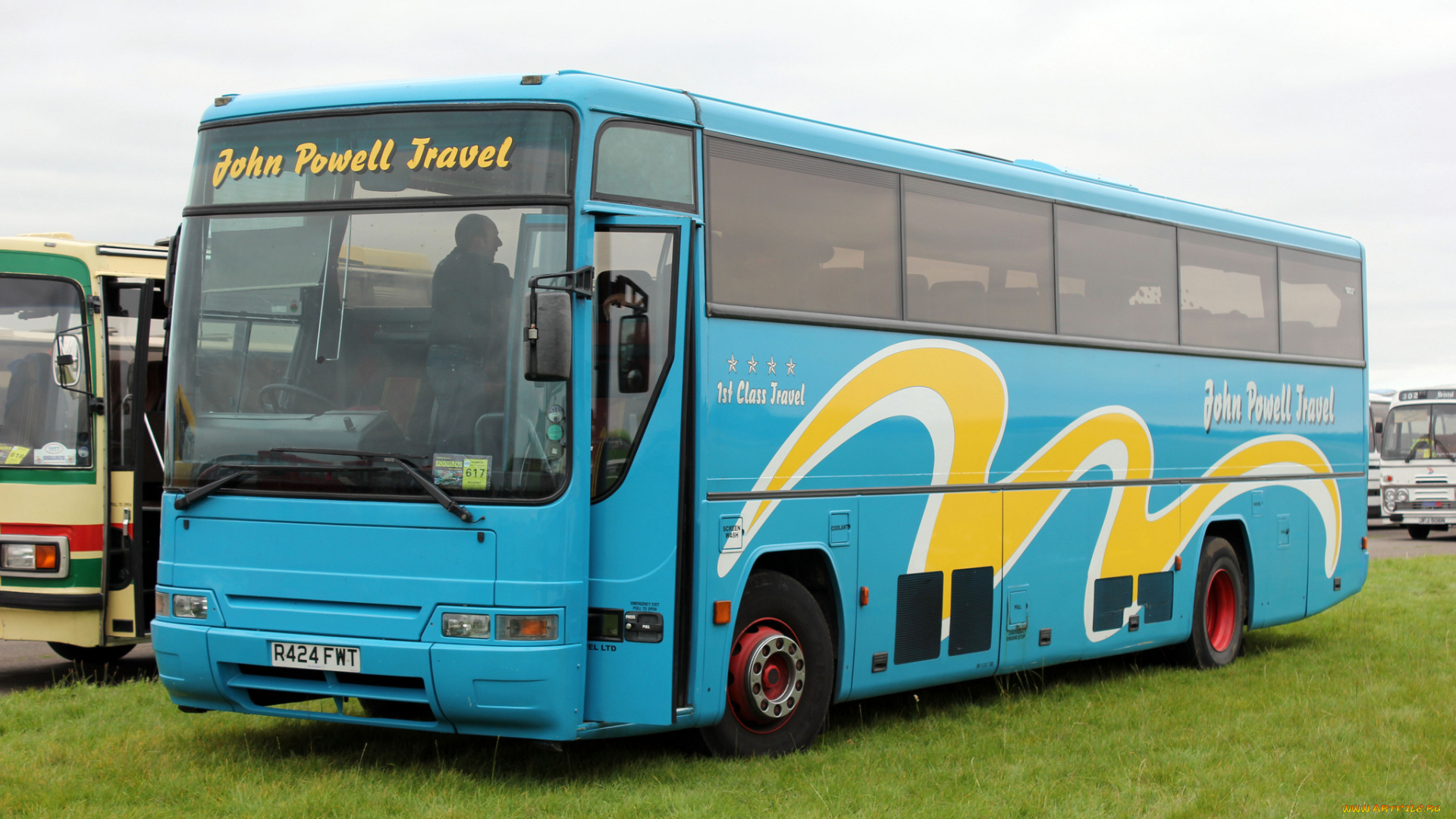 автомобили, автобусы, пассажирский, транспорт