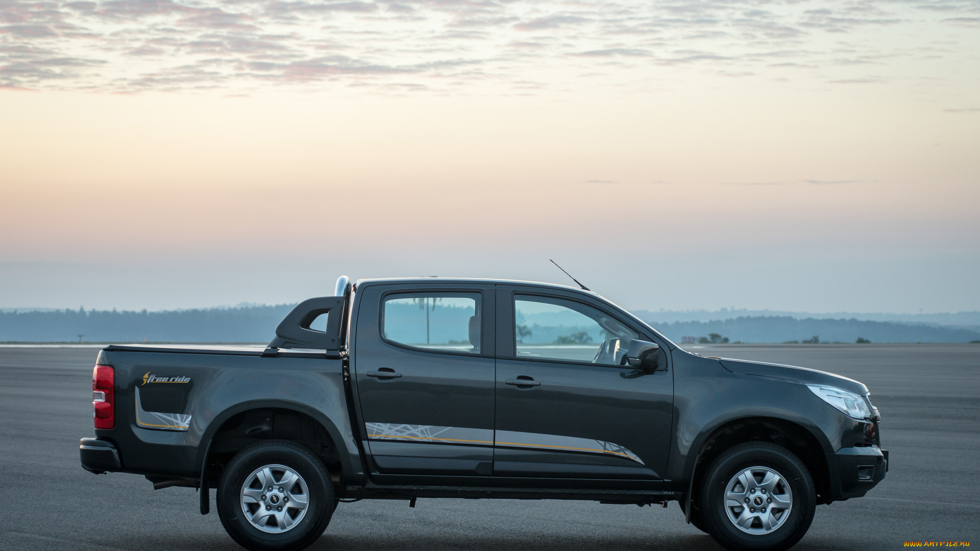 автомобили, chevrolet, free, ride, s10, темный, 2015г