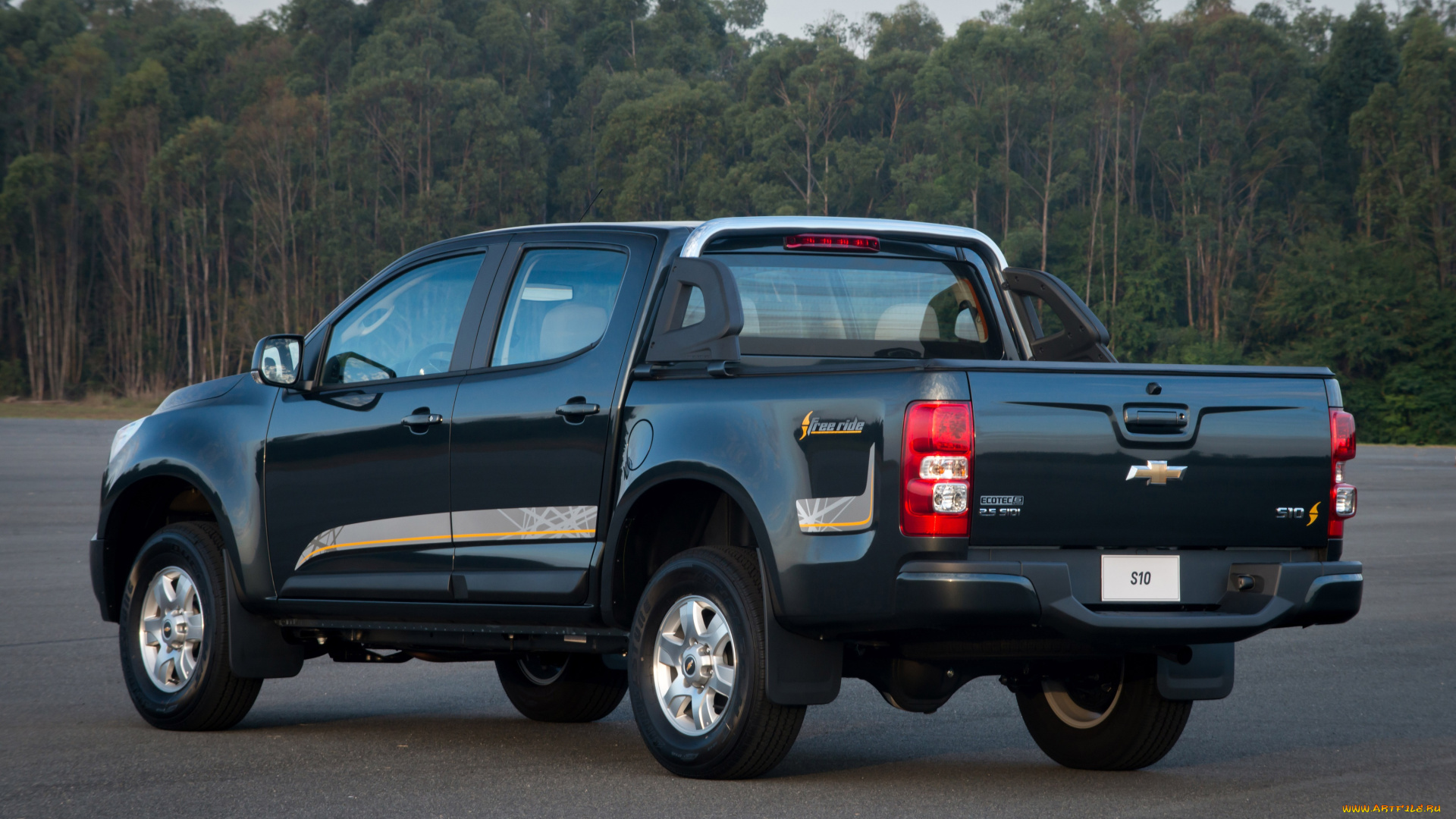 автомобили, chevrolet, s10, темный, 2015г, free, ride