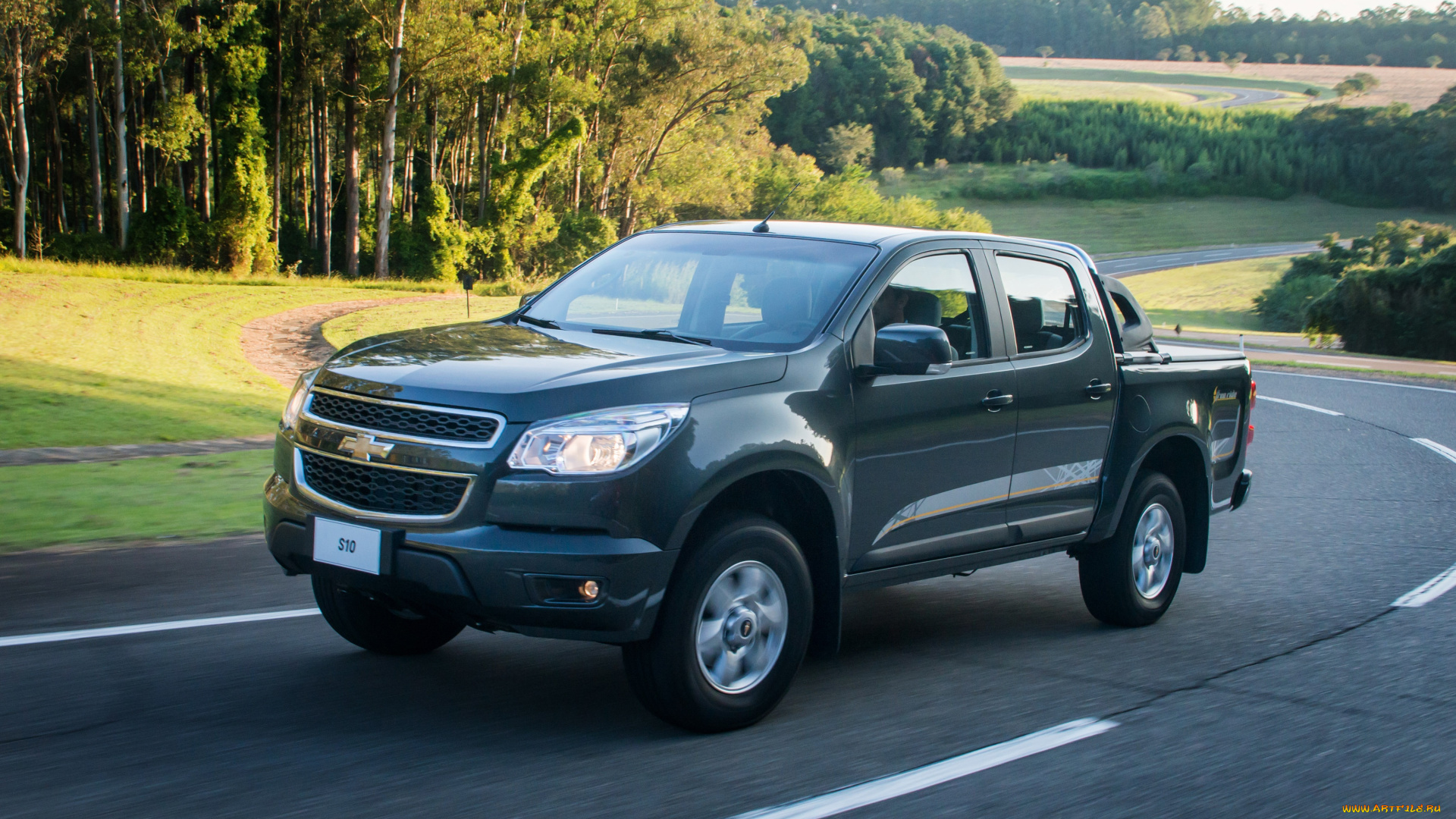 автомобили, chevrolet, темный, 2015г, s10, free, ride