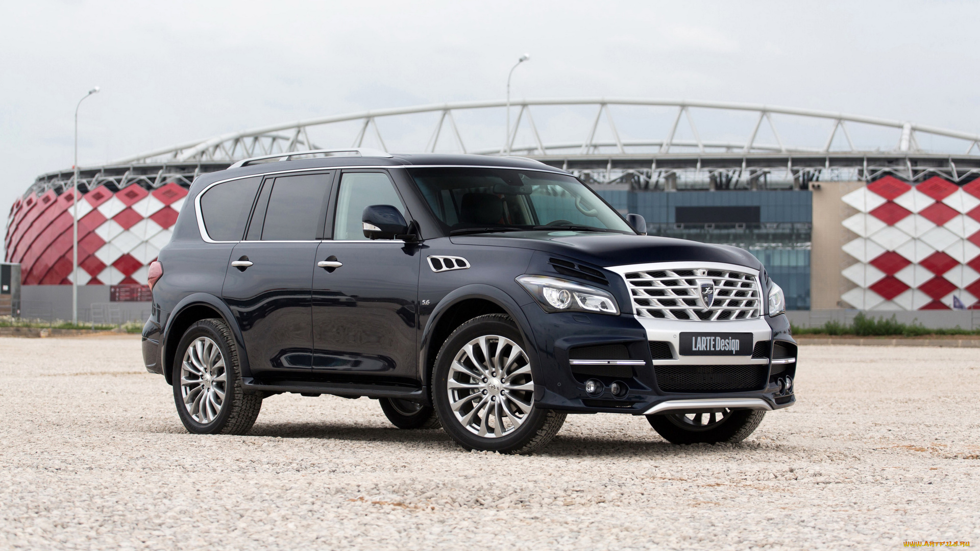 автомобили, infiniti, larte, design, qx80, z62, 2014г, темный