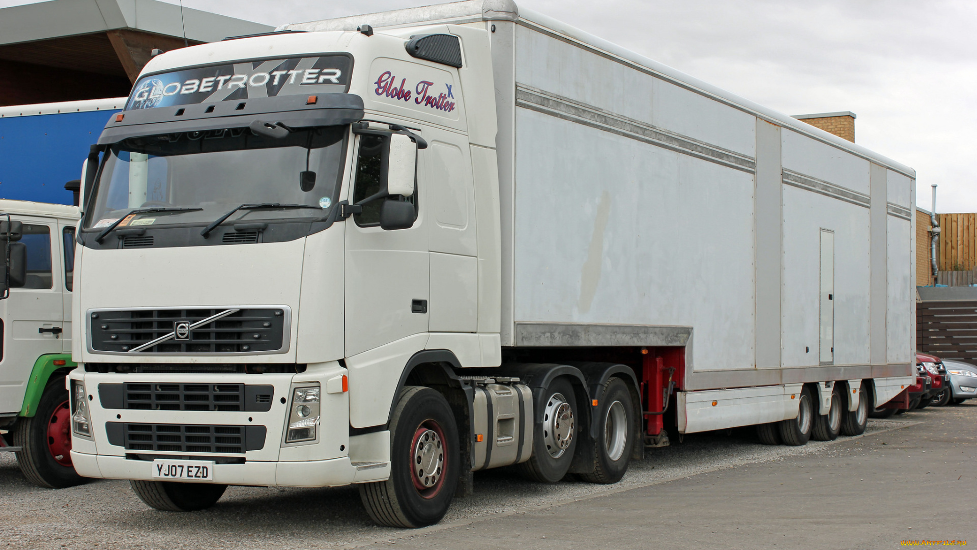 автомобили, volvo, trucks, , выставка, улица, тягач, грузовик, седельный, тяжелый