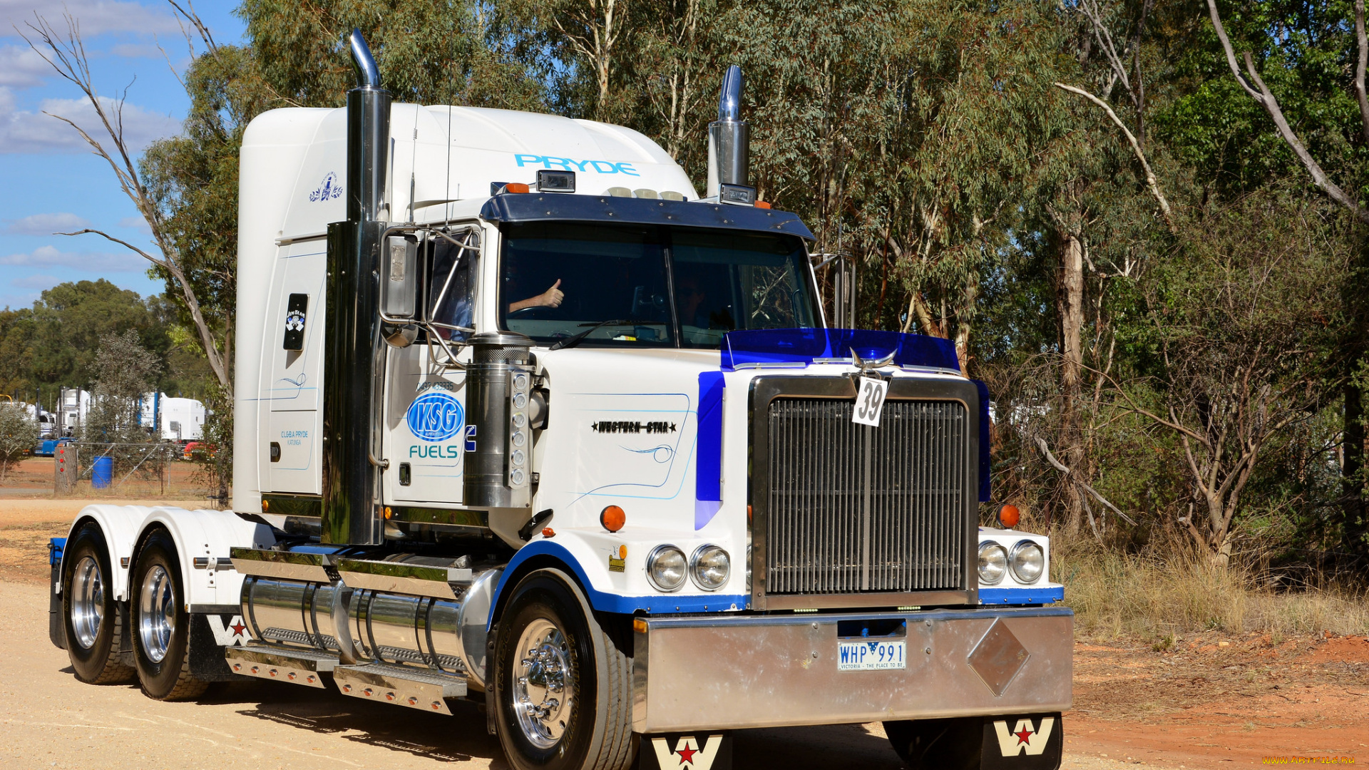 автомобили, western, star, седельный, грузовик, тягач, тяжелый