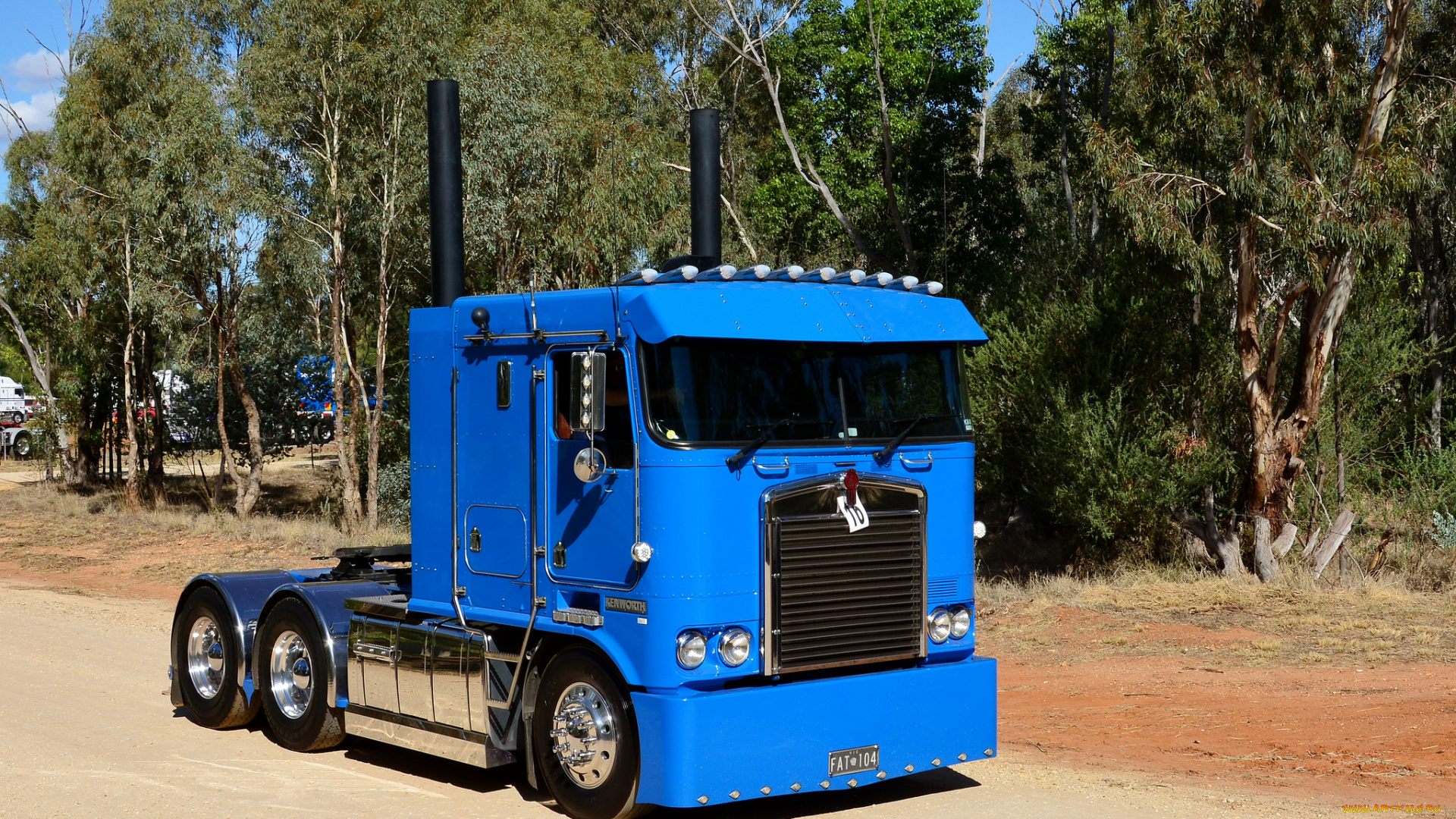 kenworth, k104, автомобили, kenworth, грузовик, тяжелый, седельный, тягач