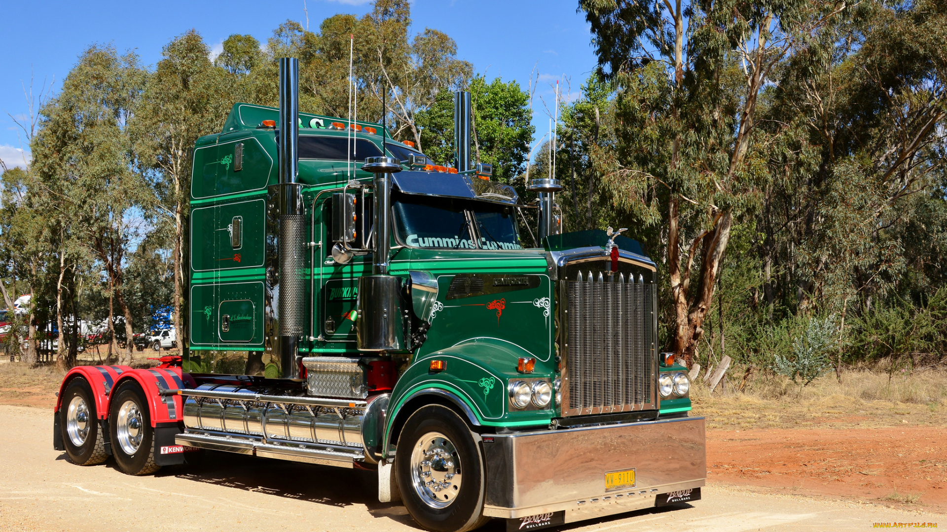 kenworth, t909, автомобили, kenworth, тягач, седельный, тяжелый, грузовик