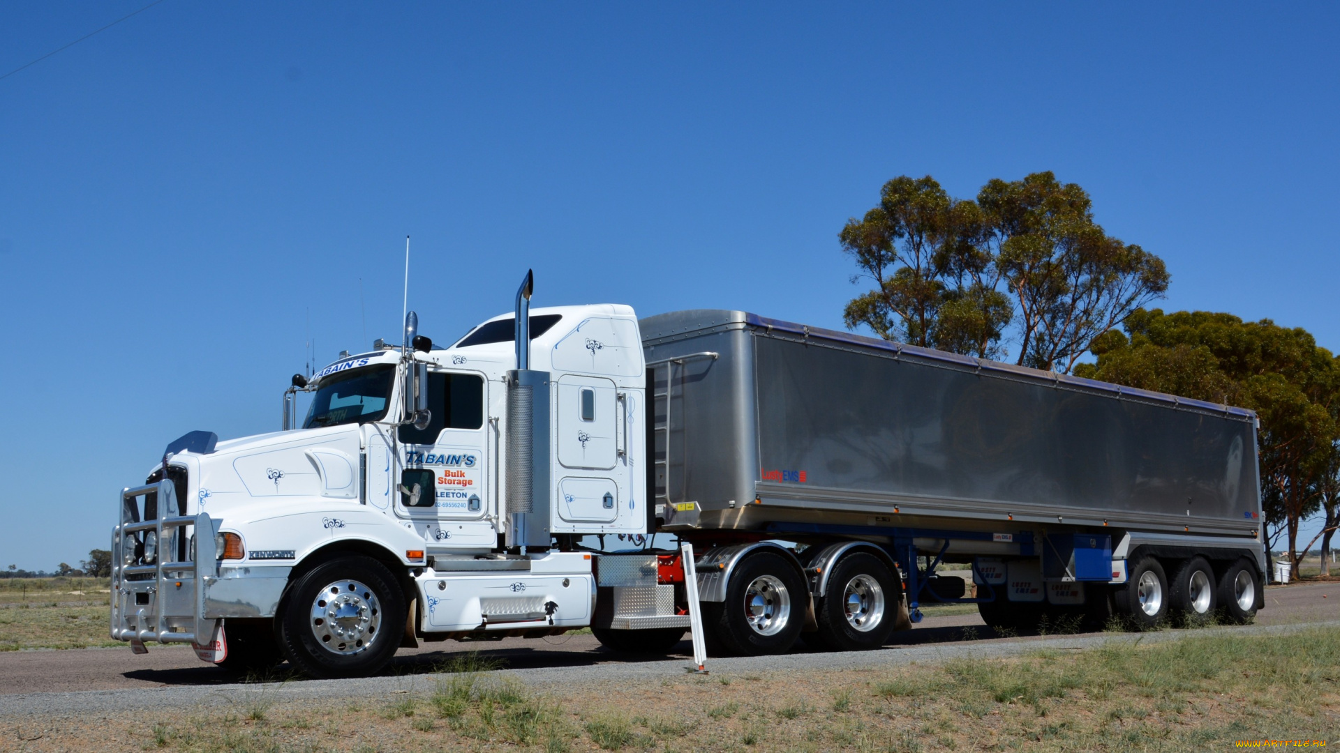 kenworth, tipper, автомобили, kenworth, грузовик, тяжелый, тягач, седельный