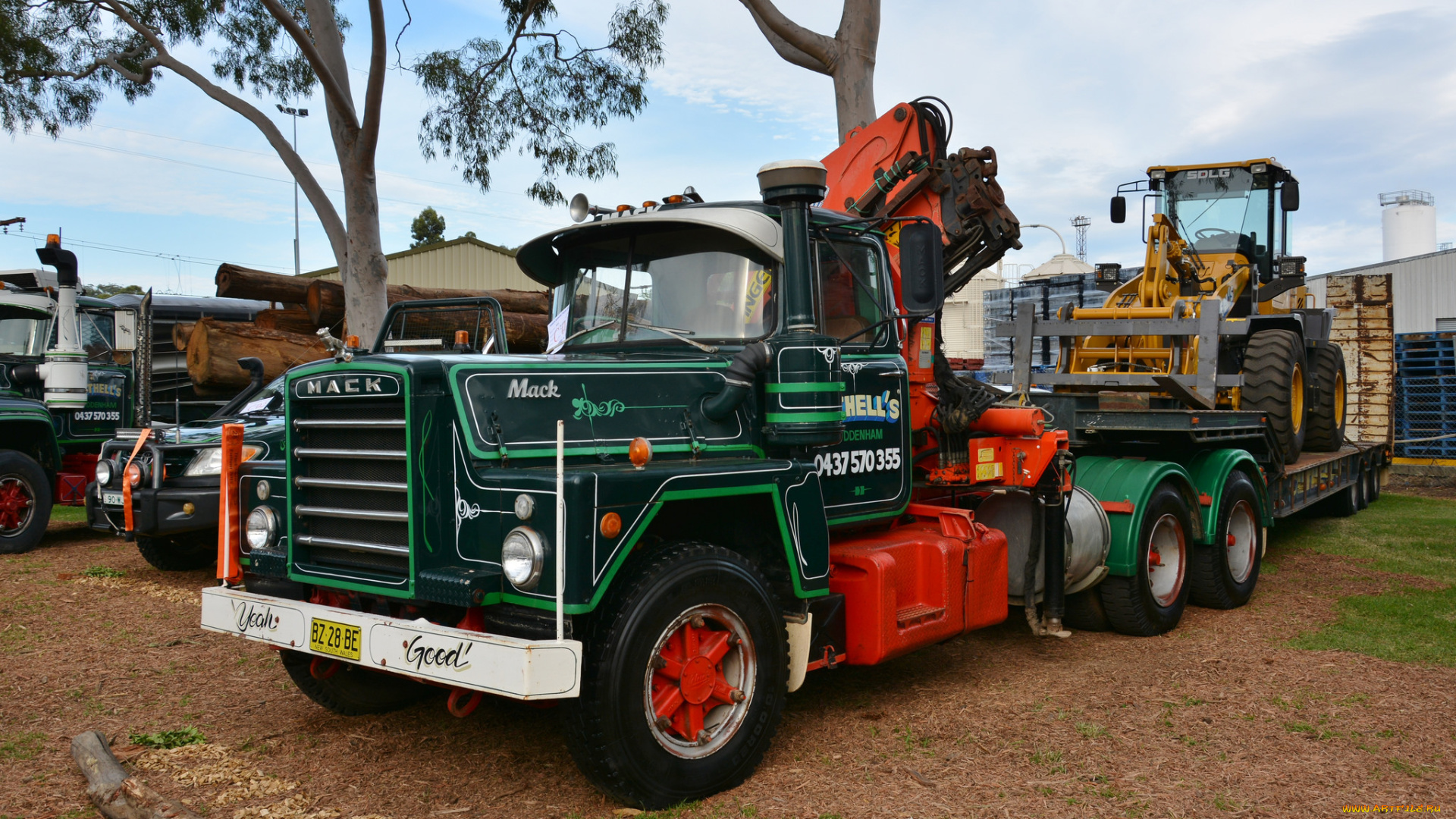 mack, автомобили, тягач, тяжелый, грузовик, седельный