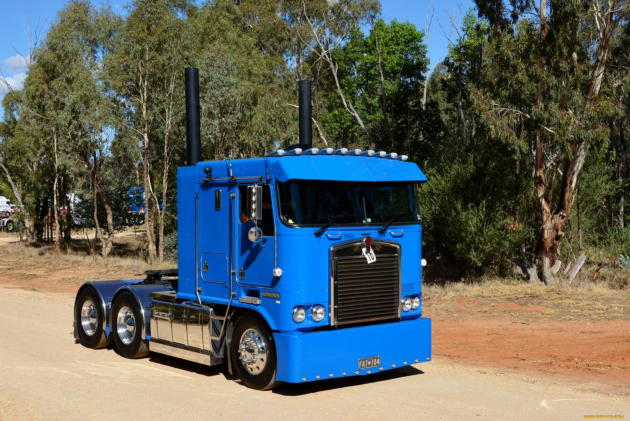 kenworth, k104, автомобили, kenworth, грузовик, тяжелый, седельный, тягач