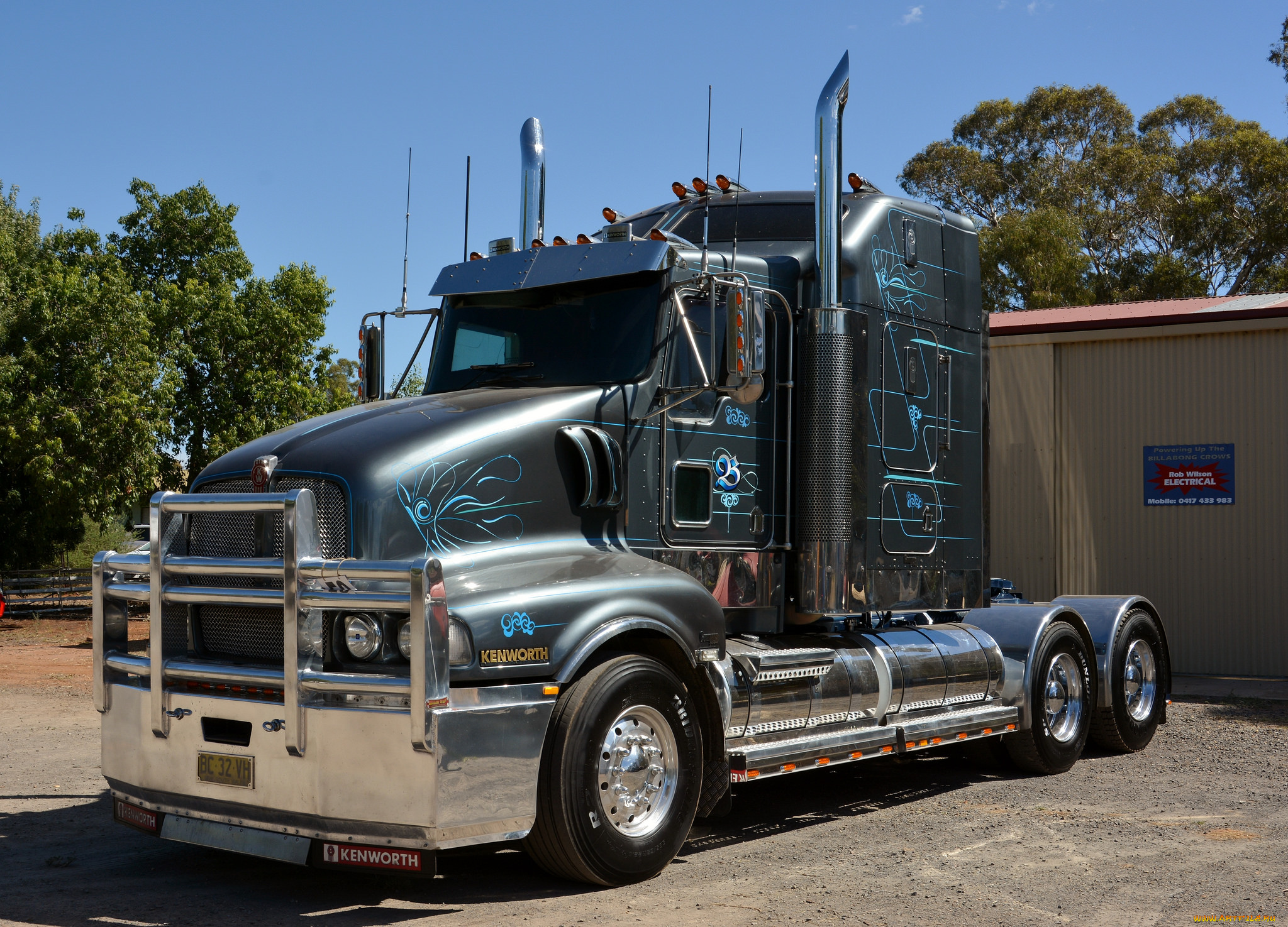 kenworth, t604, автомобили, kenworth, тягач, седельный, грузовик, тяжелый