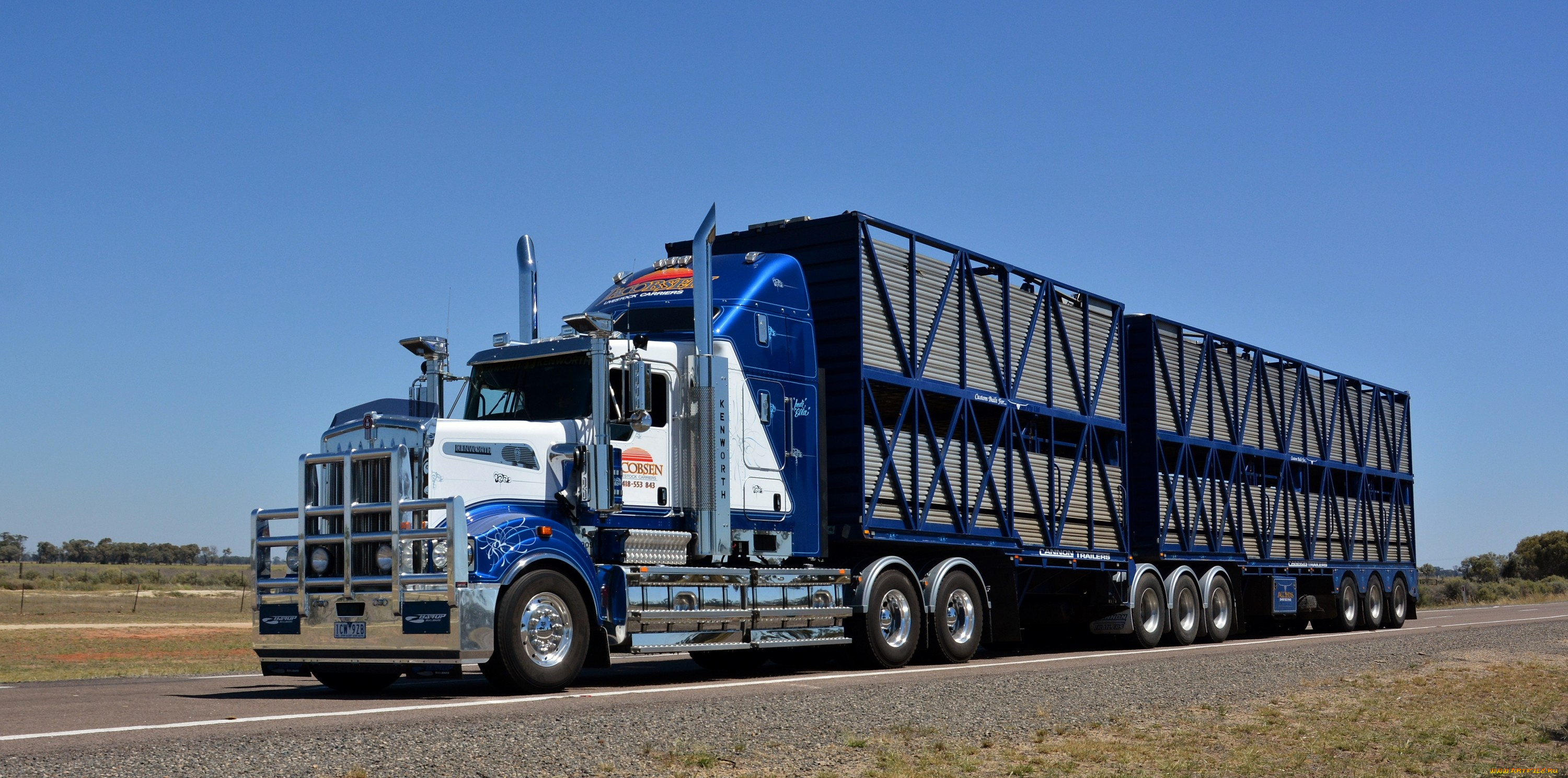 kenworth, t909, bdouble, автомобили, kenworth, тягач, седельный, грузовик, тяжелый