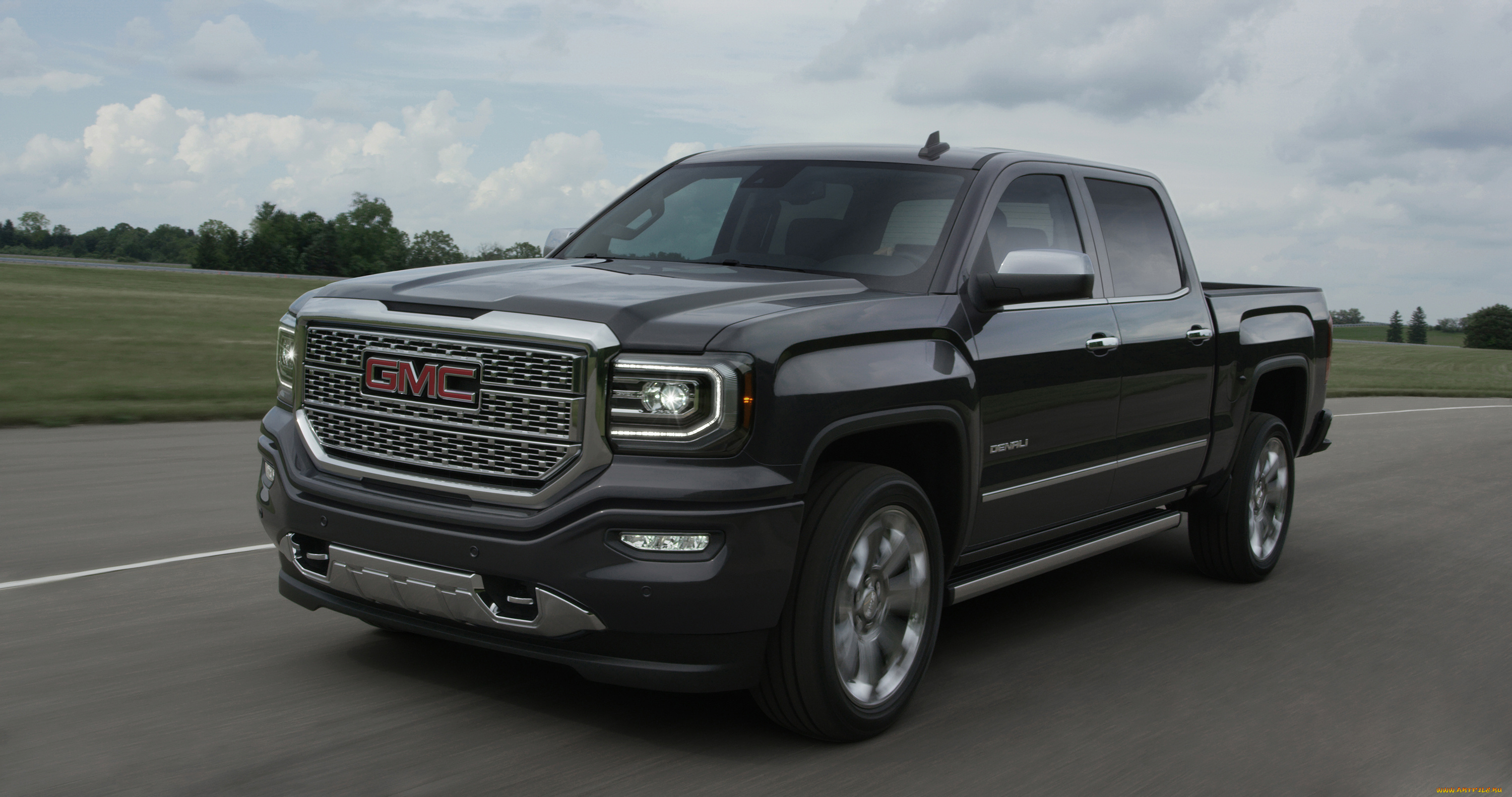 автомобили, gm-gmc, 2016, г, gmc, sierra, denali, 1500, crew, cab