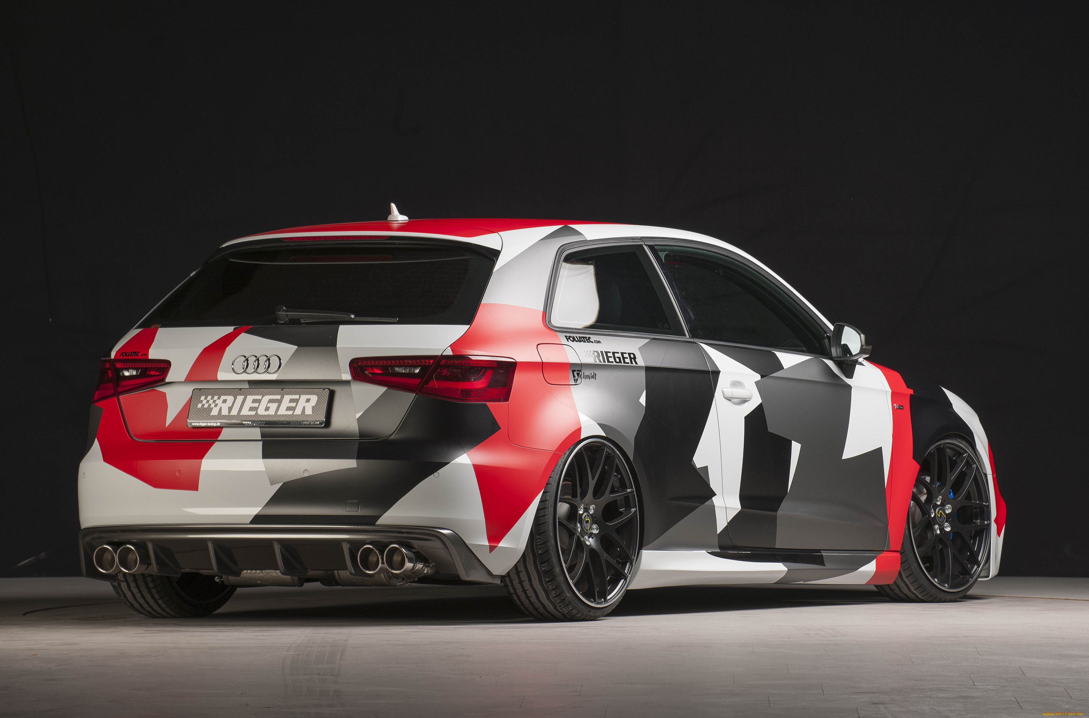 автомобили, audi, rieger, a3, 8v