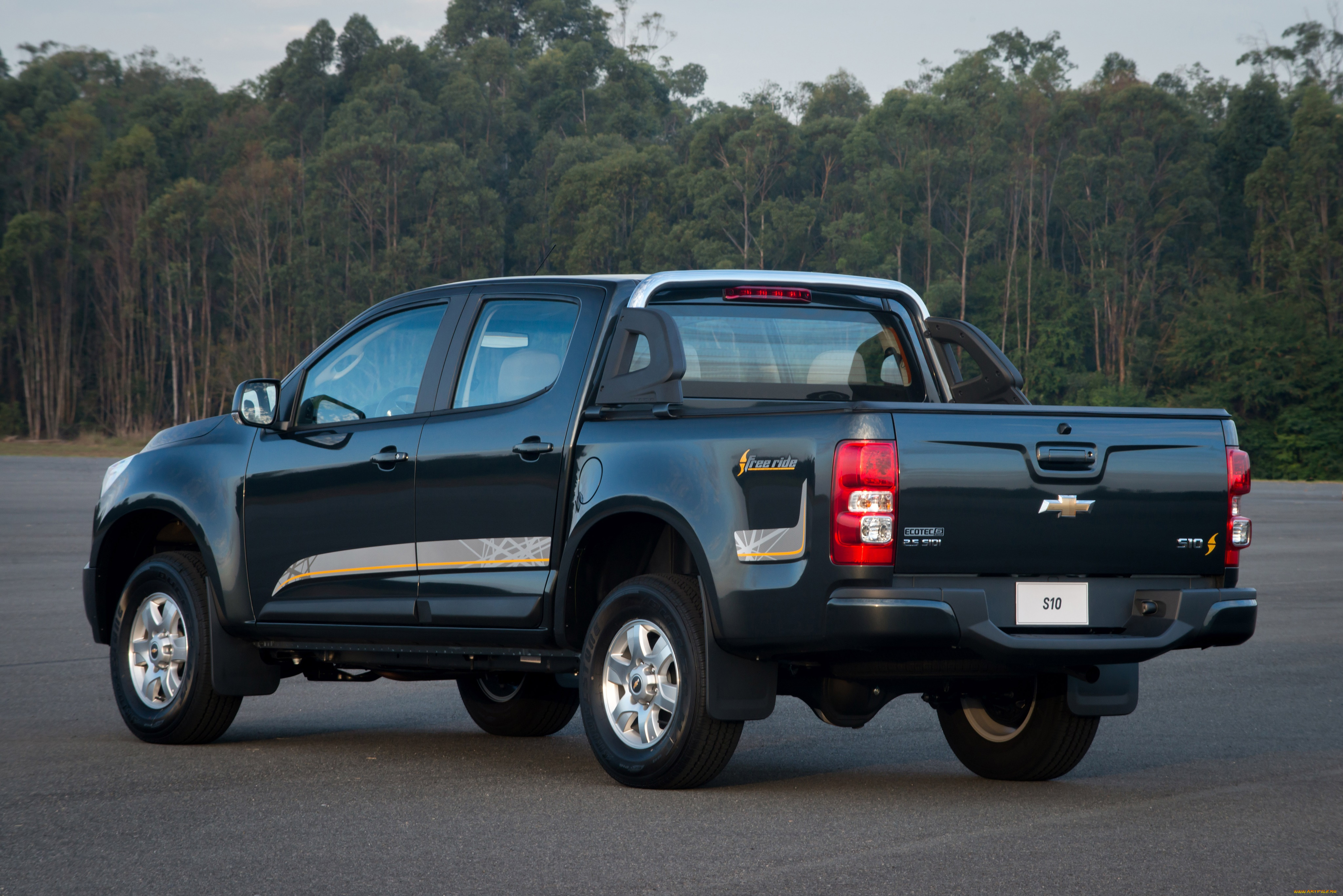 автомобили, chevrolet, s10, темный, 2015г, free, ride