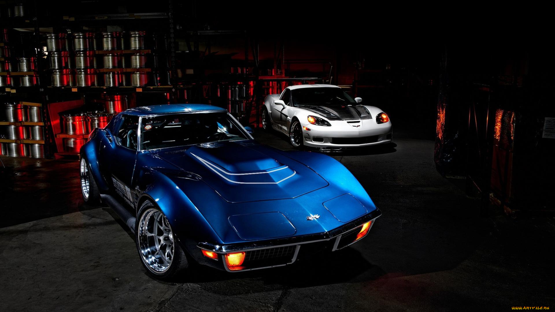 автомобили, corvette