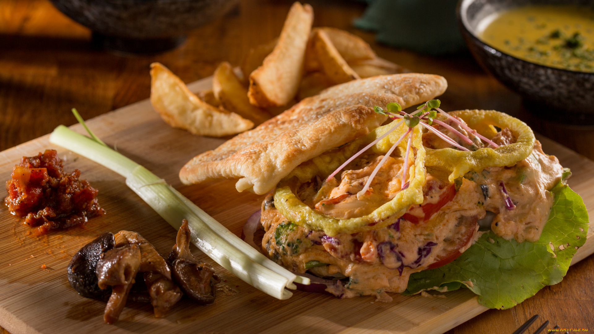 еда, бутерброды, , гамбургеры, , канапе, кухня, китайская