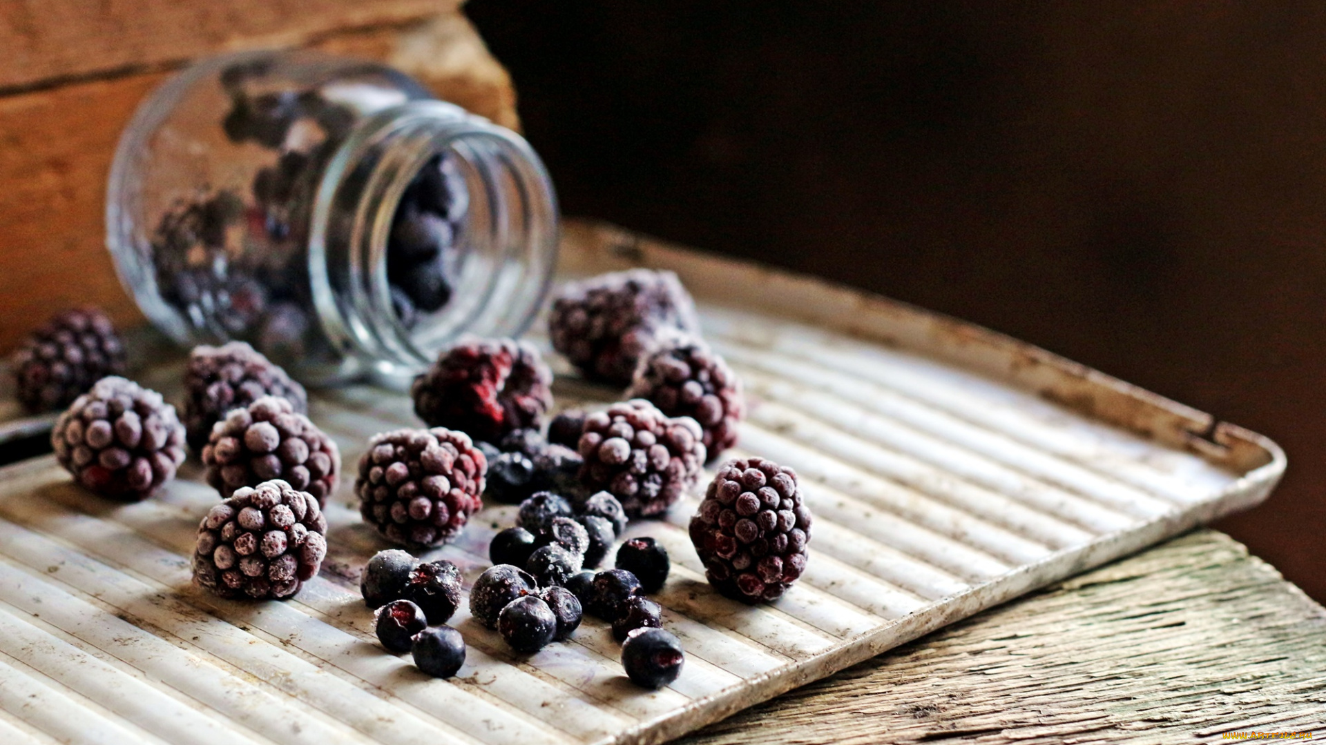 еда, фрукты, , ягоды, банка, ежевика, ягоды