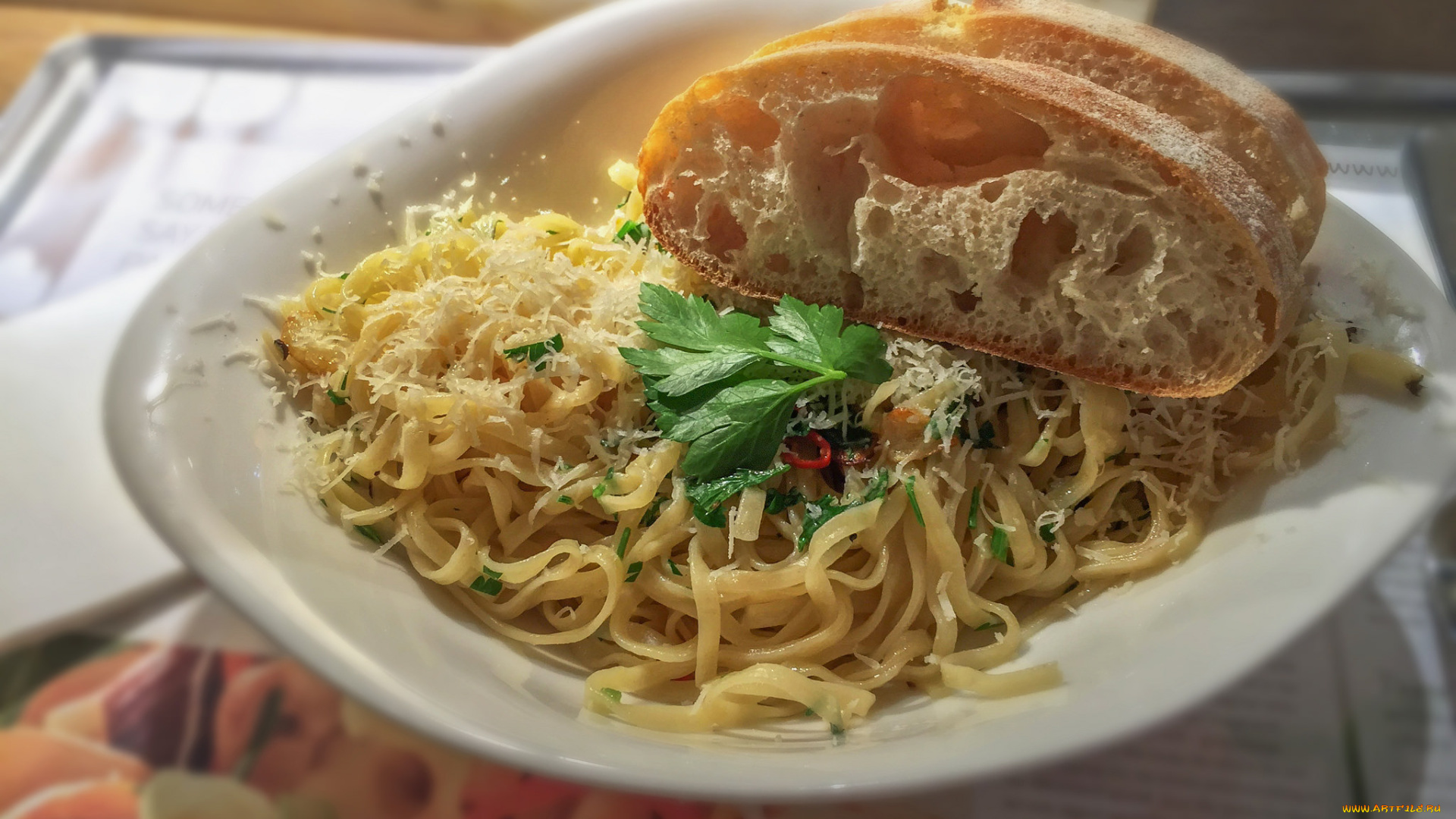 еда, макаронные, блюда, ланч