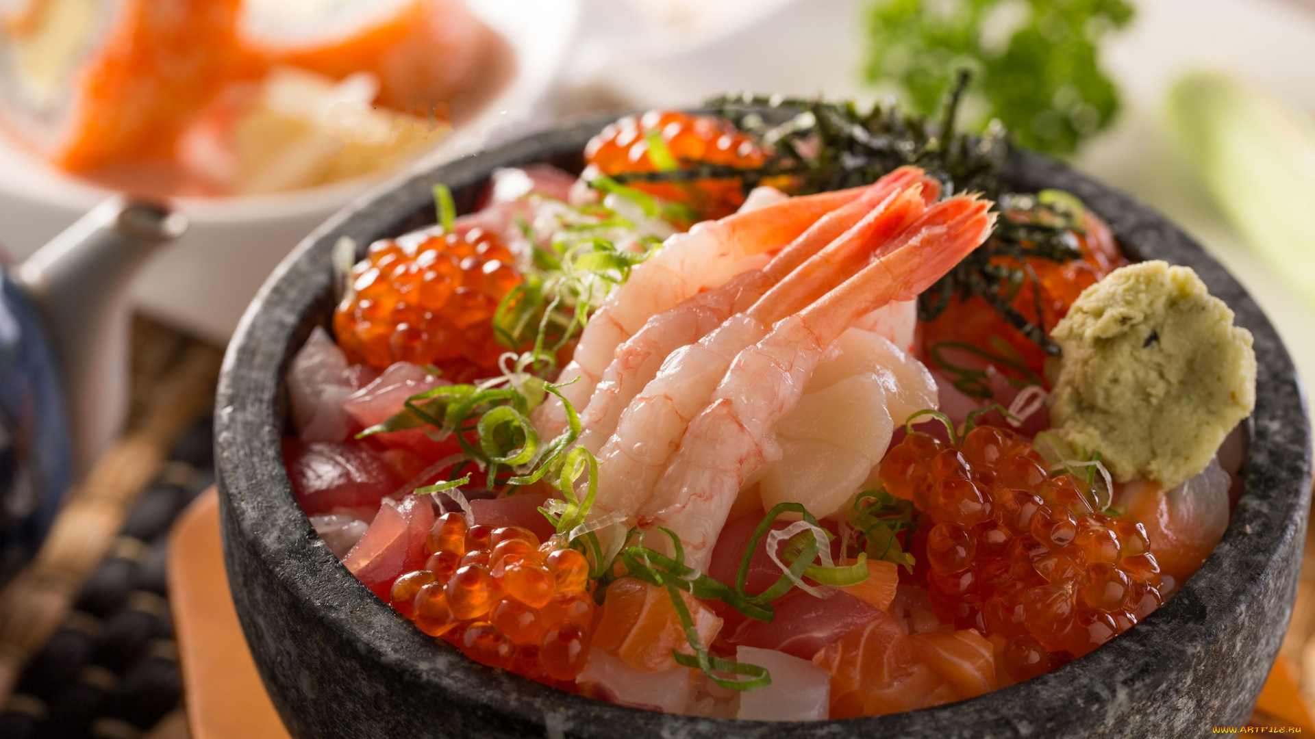 еда, рыбные, блюда, , с, морепродуктами, кухня, китайская