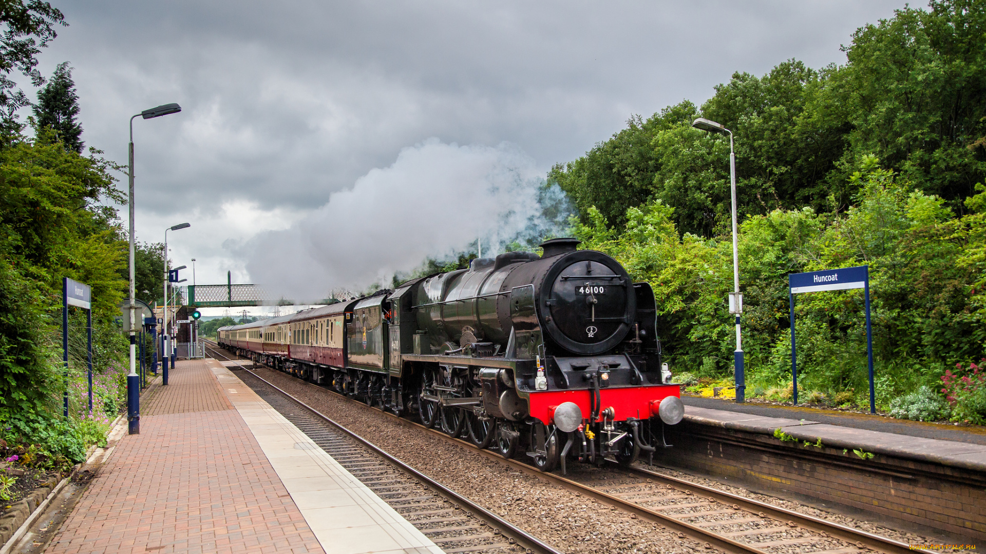 техника, паровозы, паровоз, рельсы