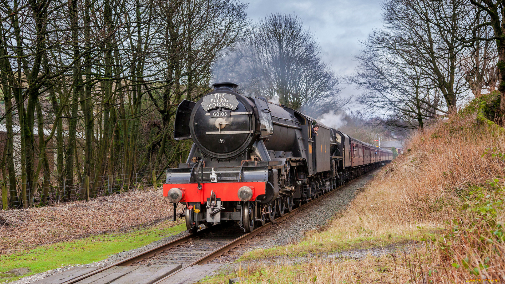 техника, паровозы, рельсы, паровоз