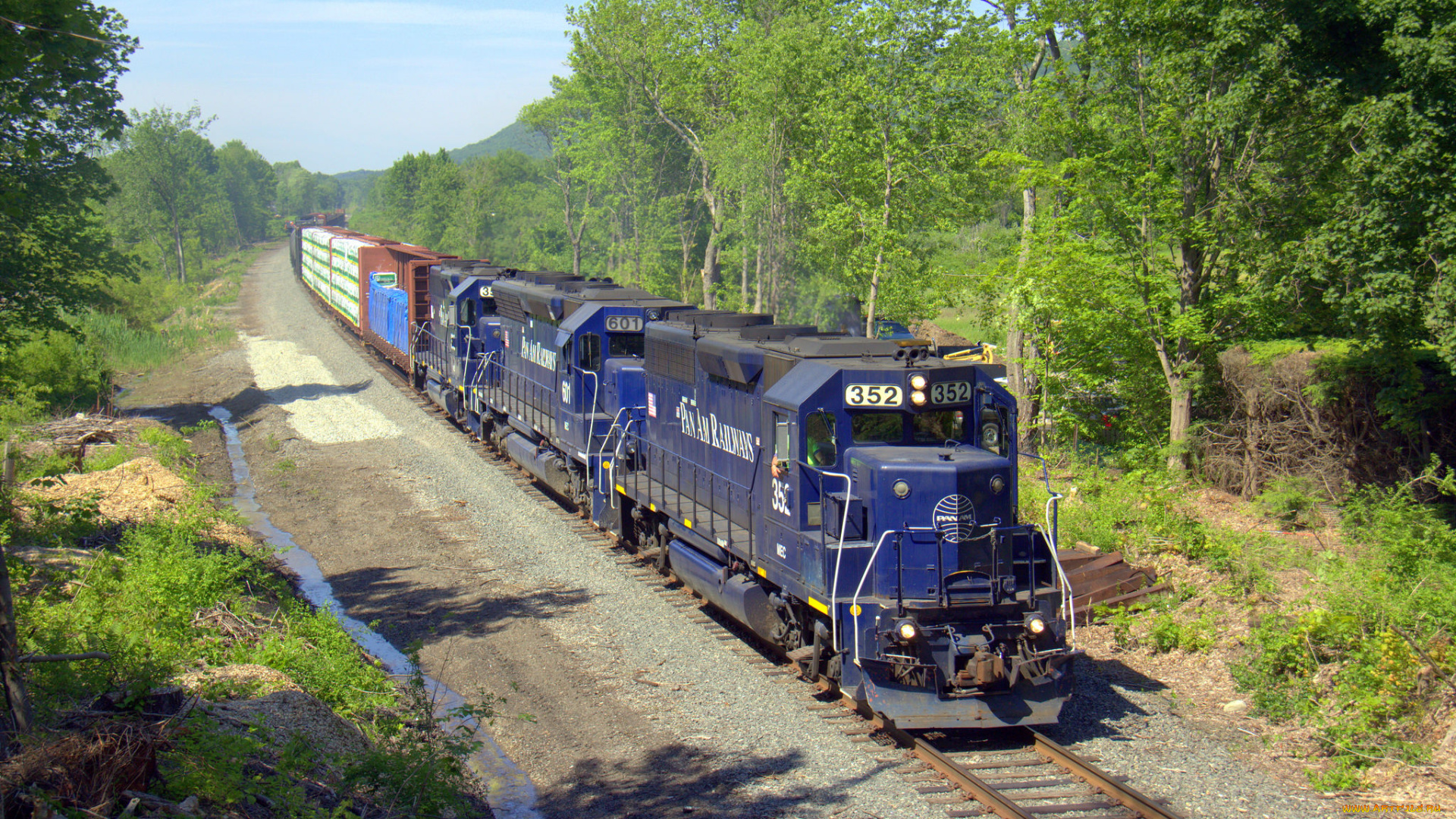 техника, поезда, паровоз, рельсы