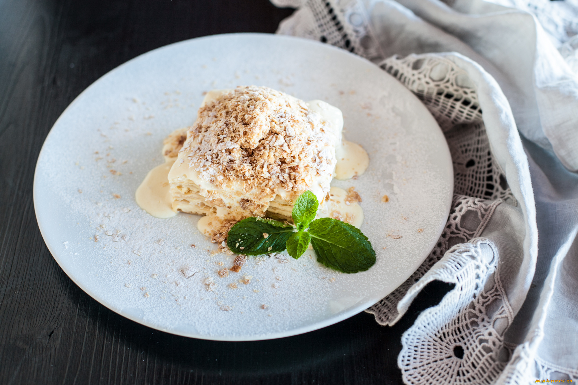 еда, пирожные, , кексы, , печенье, мята, печенье, пирожное