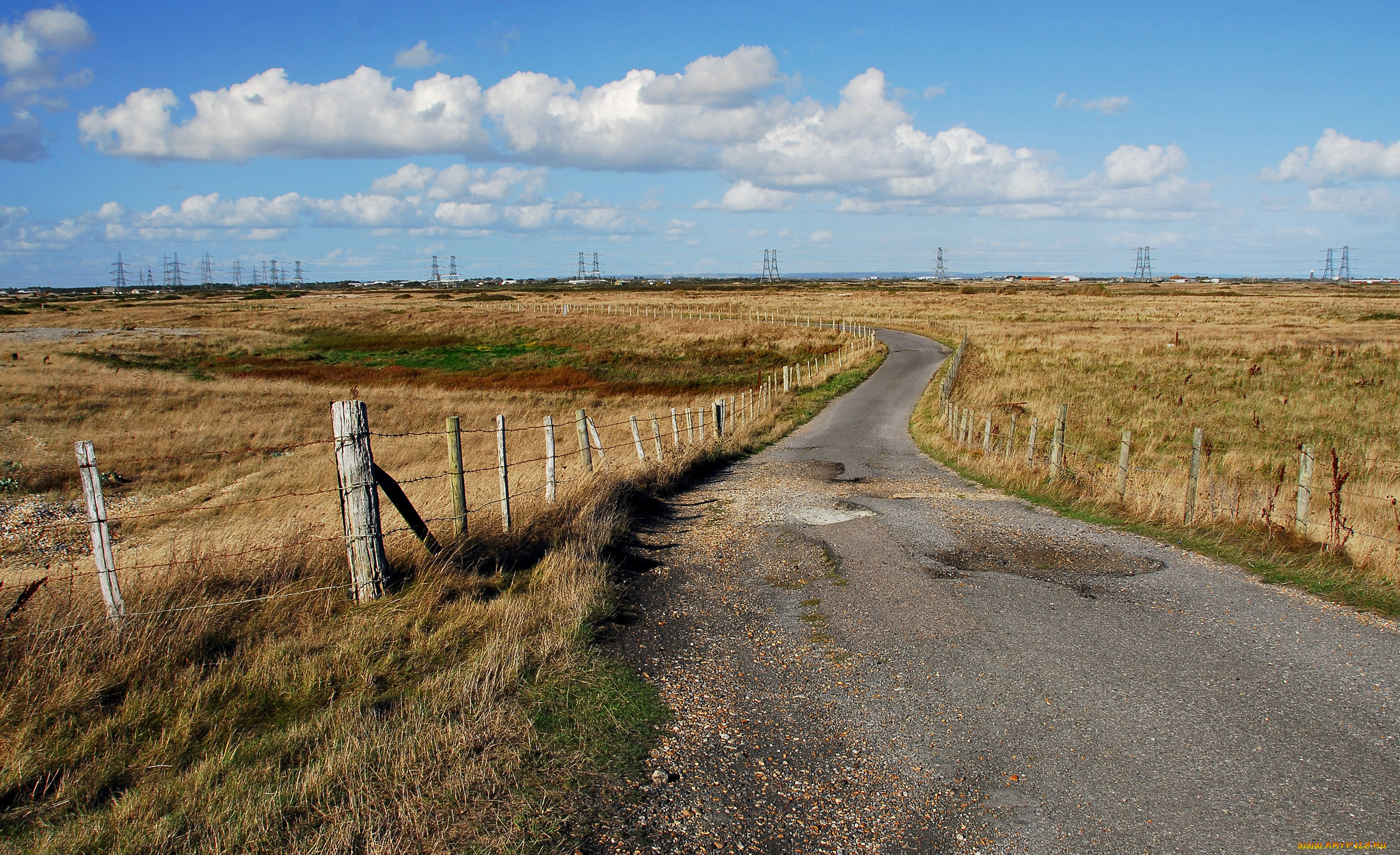 природа, дороги, простор