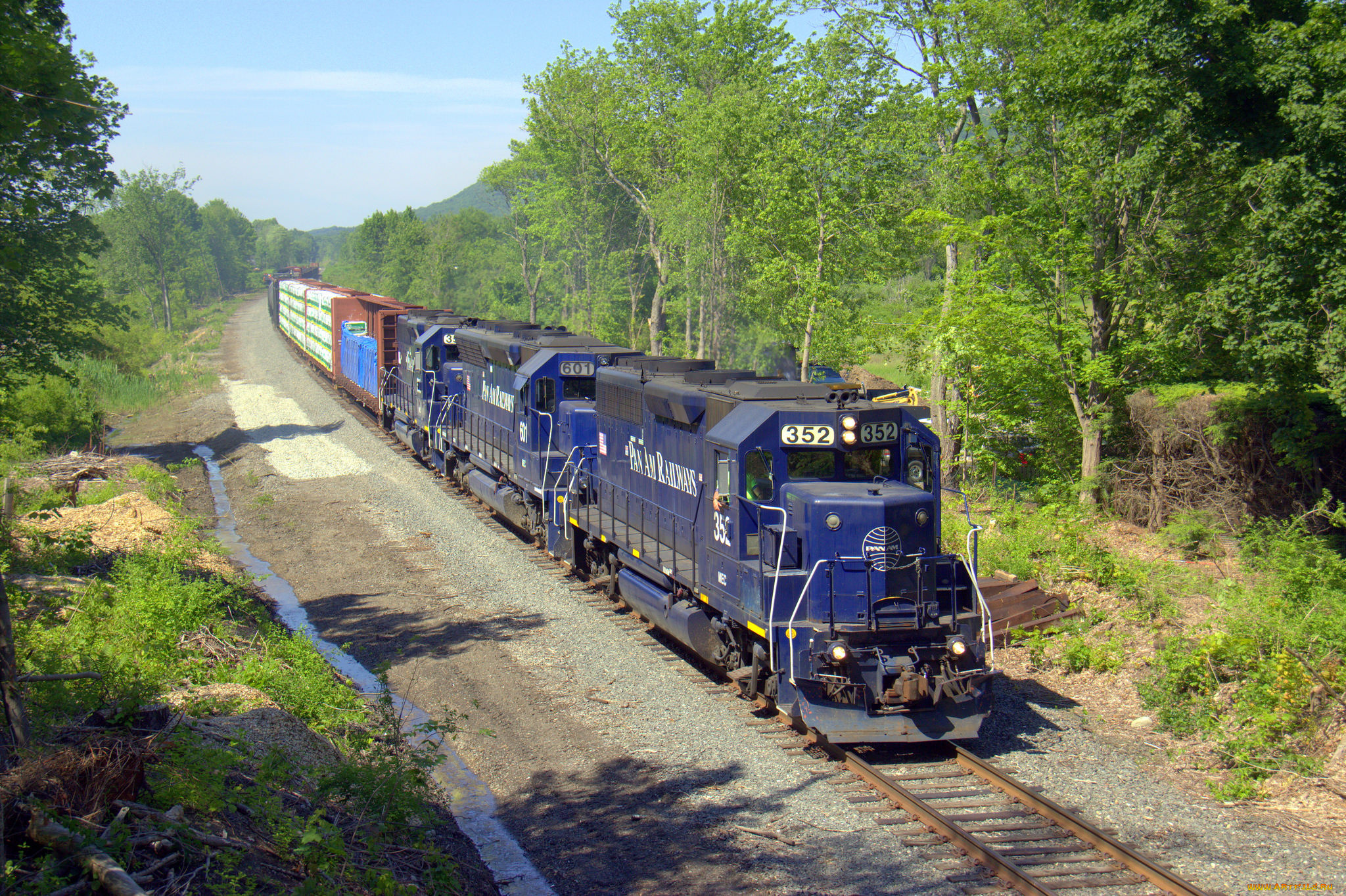 техника, поезда, паровоз, рельсы