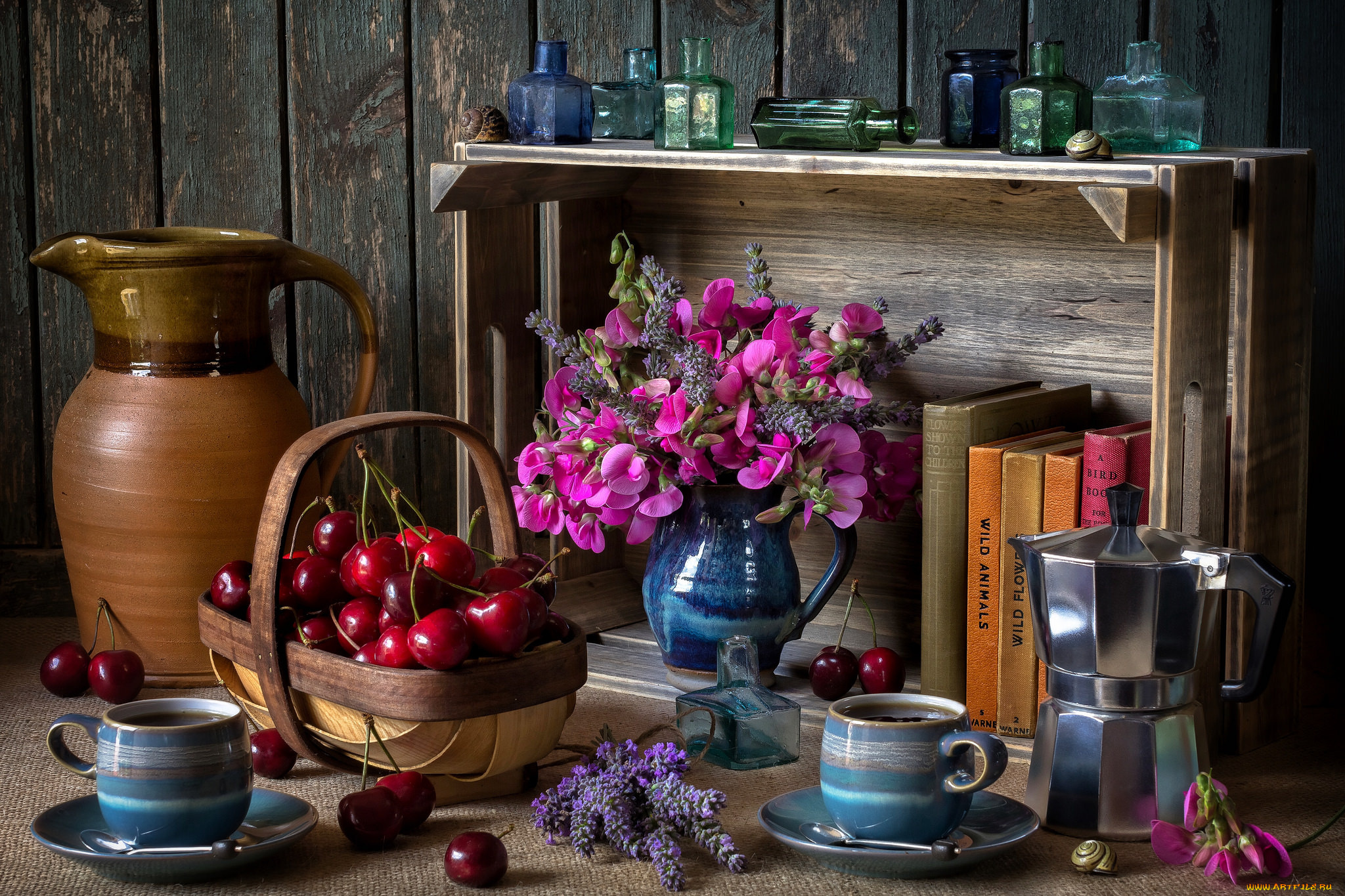 еда, натюрморт, ягоды, лампа