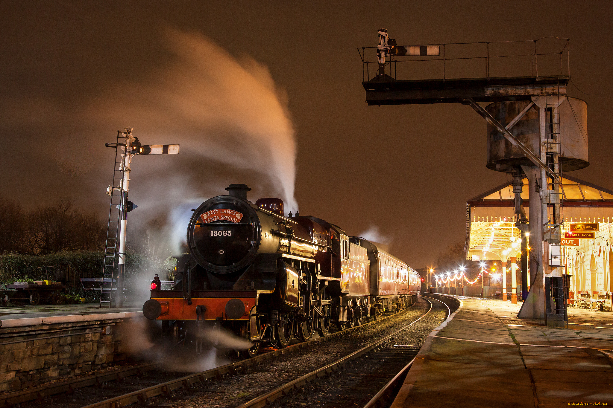 техника, паровозы, паровоз, рельсы