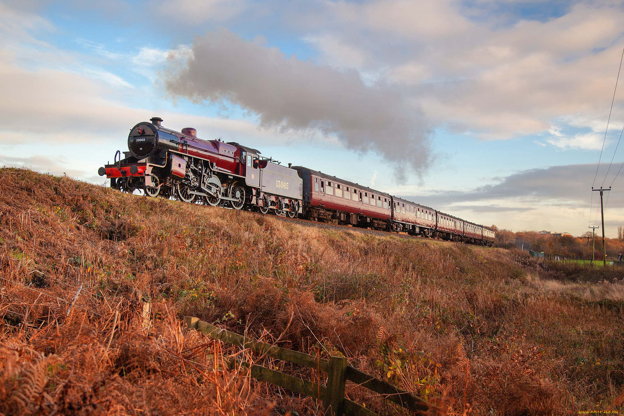 техника, паровозы, рельсы, паровоз