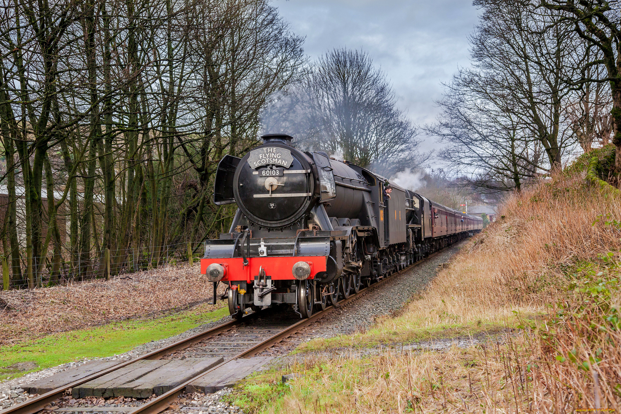 техника, паровозы, рельсы, паровоз