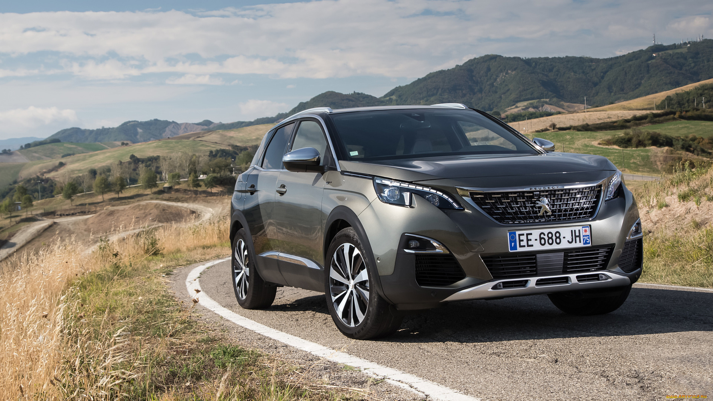 peugeot, 3008, gt, 2017, автомобили, peugeot, 3008, gt, 2017