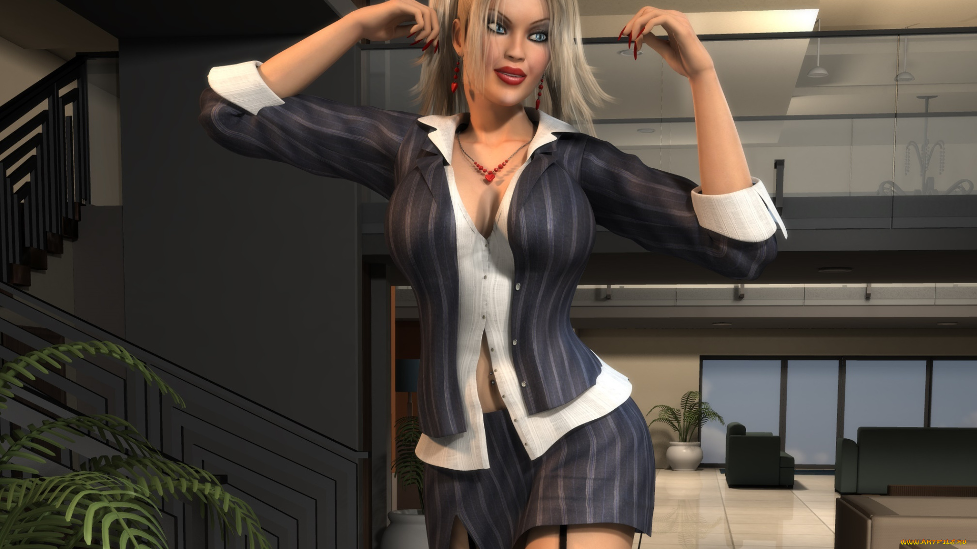 3д, графика, люди, , people, фон, девушка, взгляд