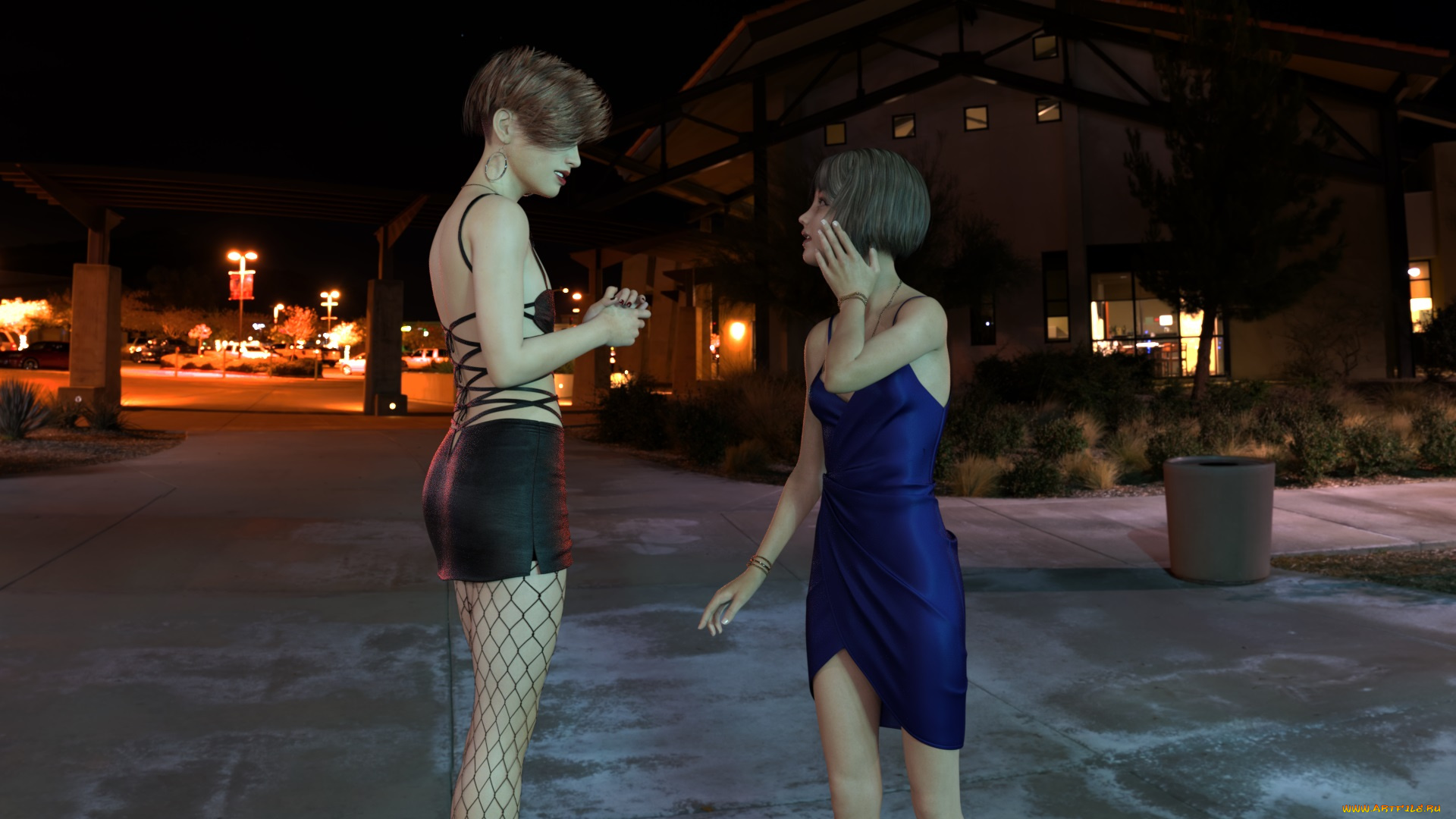 3д, графика, люди, , people, фон, взгляд, девушки