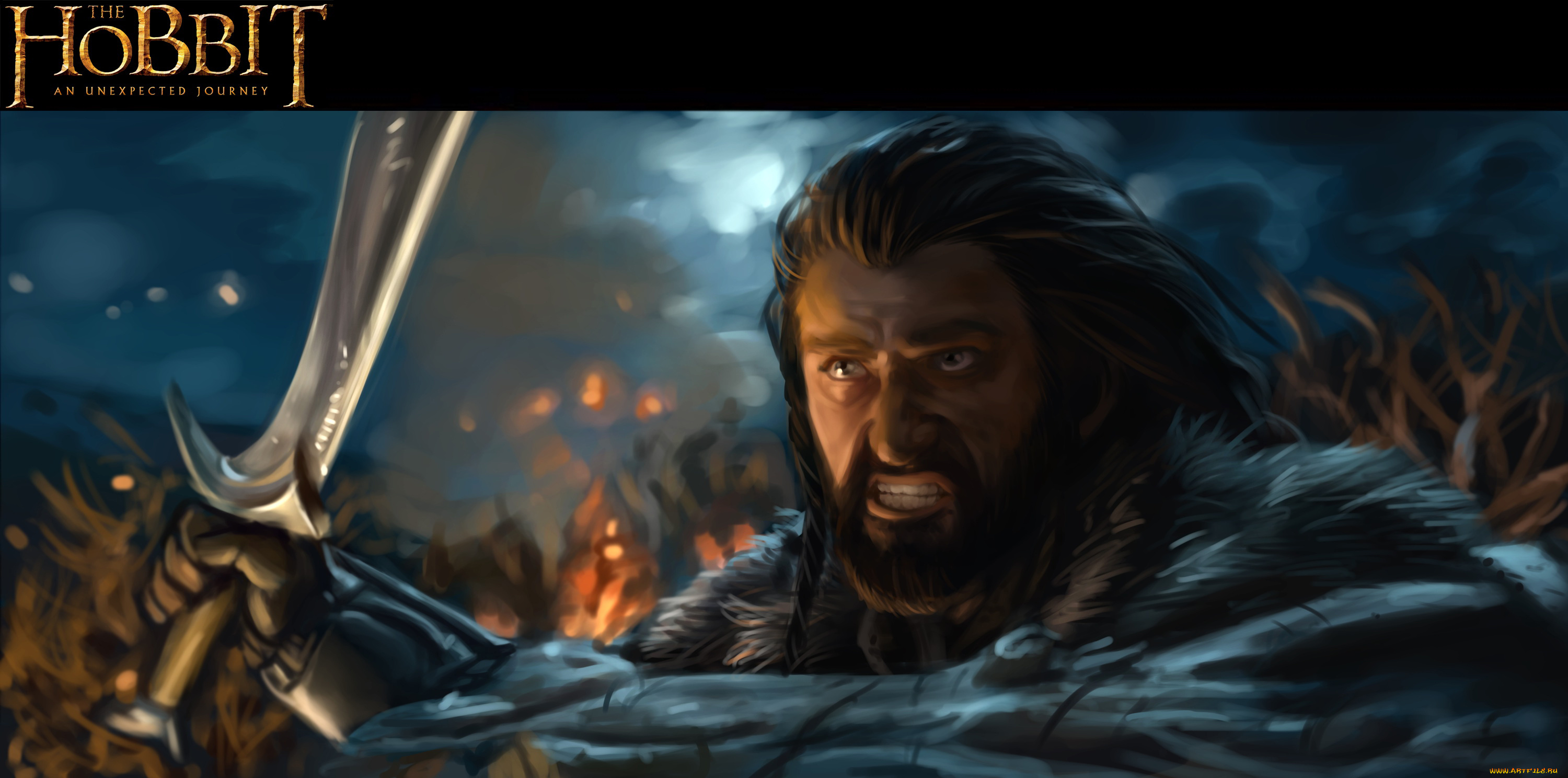 рисованное, кино, взгляд, фон, мужчина