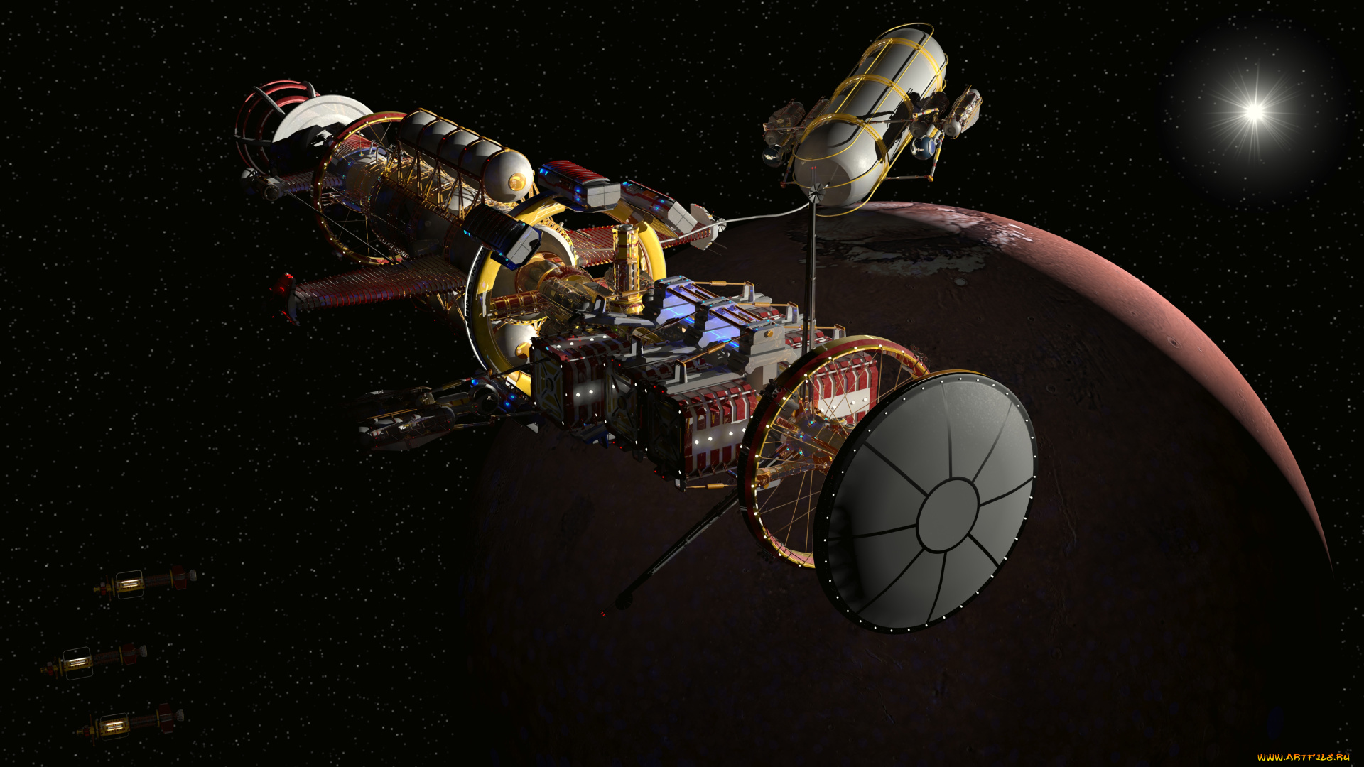 3д, графика, космические, корабли, , звездолеты, , spaceships, , starships, звезды, планета, вселенная, космический, корабль