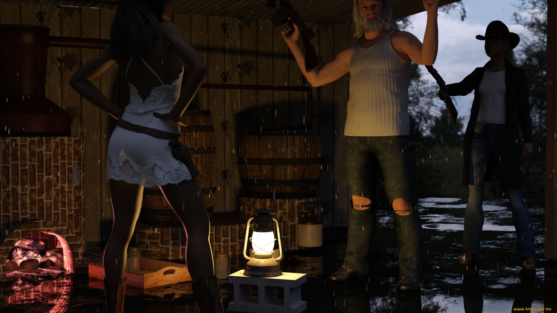 3д, графика, люди, , people, фон, взгляд, девушка