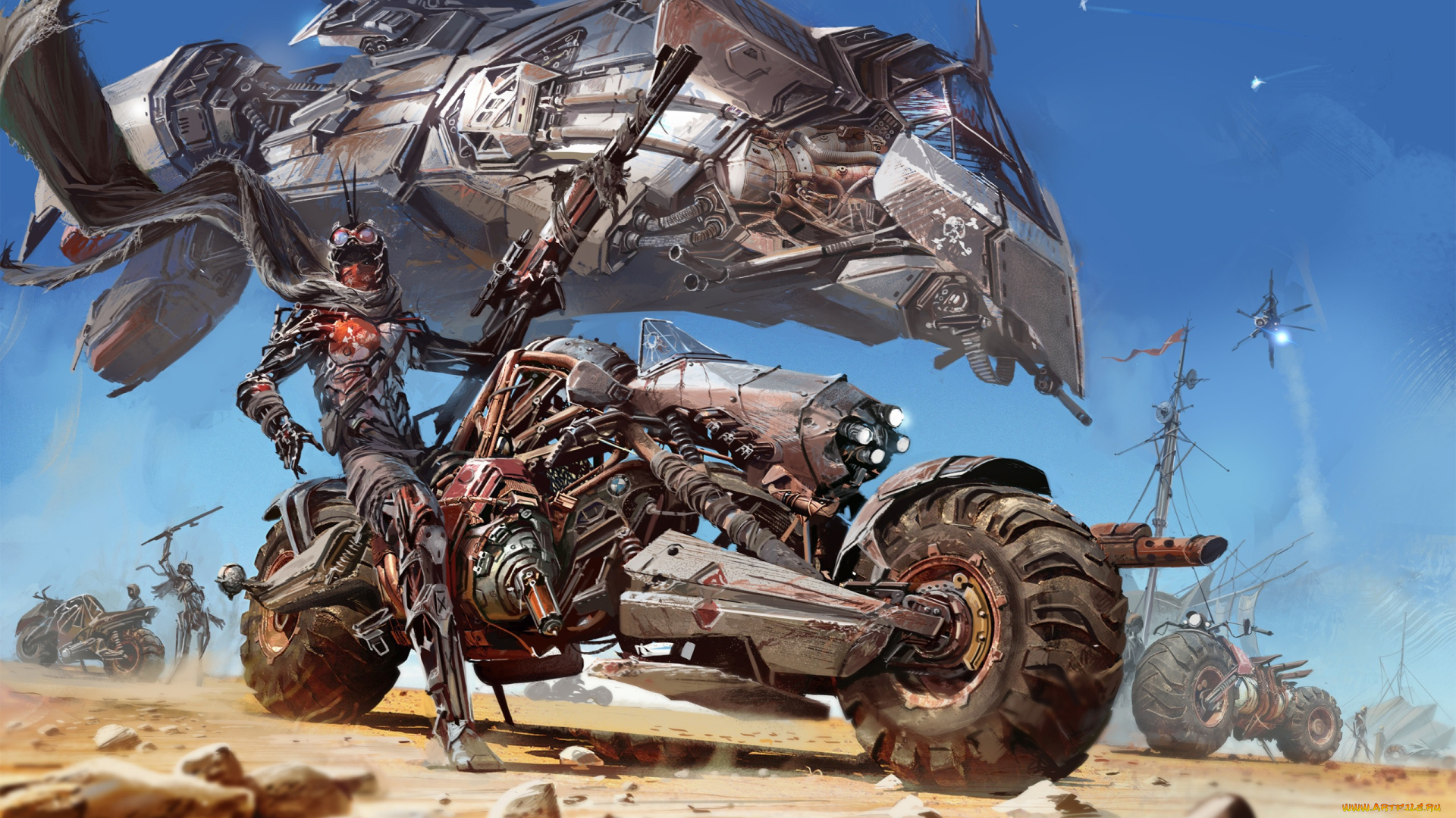 фэнтези, роботы, , киборги, , механизмы, by, ignacio, bazan-lazcano