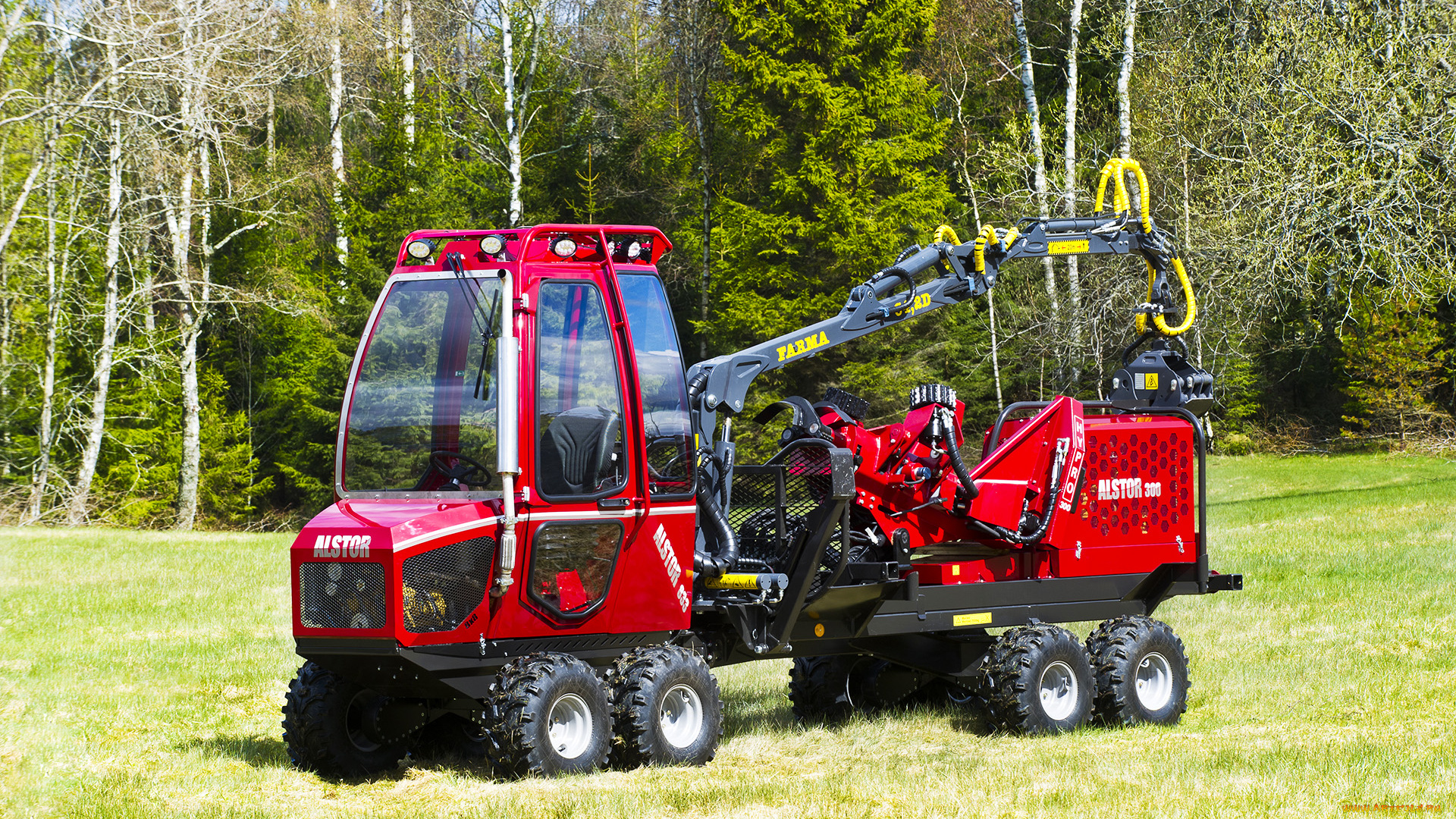 техника, лесоповалочная, техника, alstor