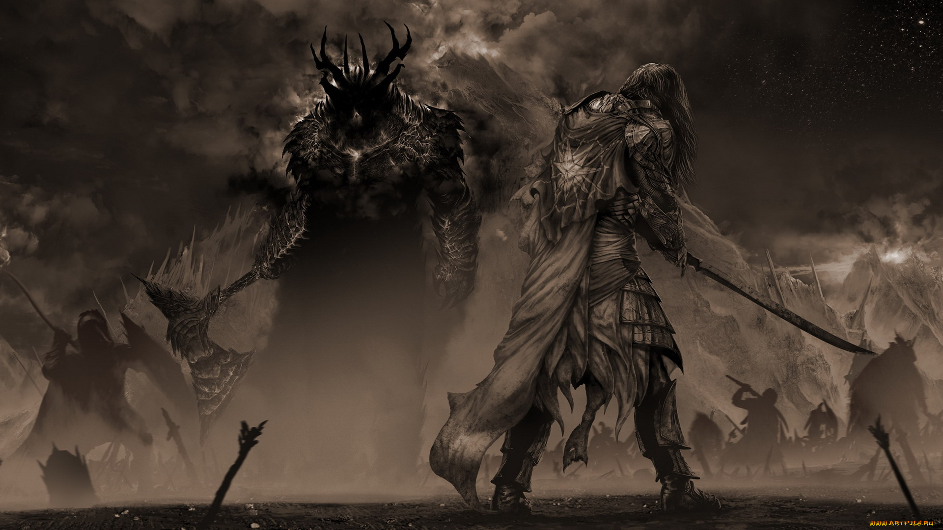 видео, игры, ---другое, монстр, рыцарь, gothmog, feanor, skyrace