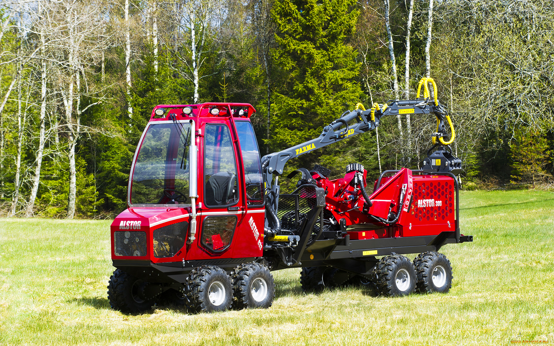 техника, лесоповалочная, техника, alstor