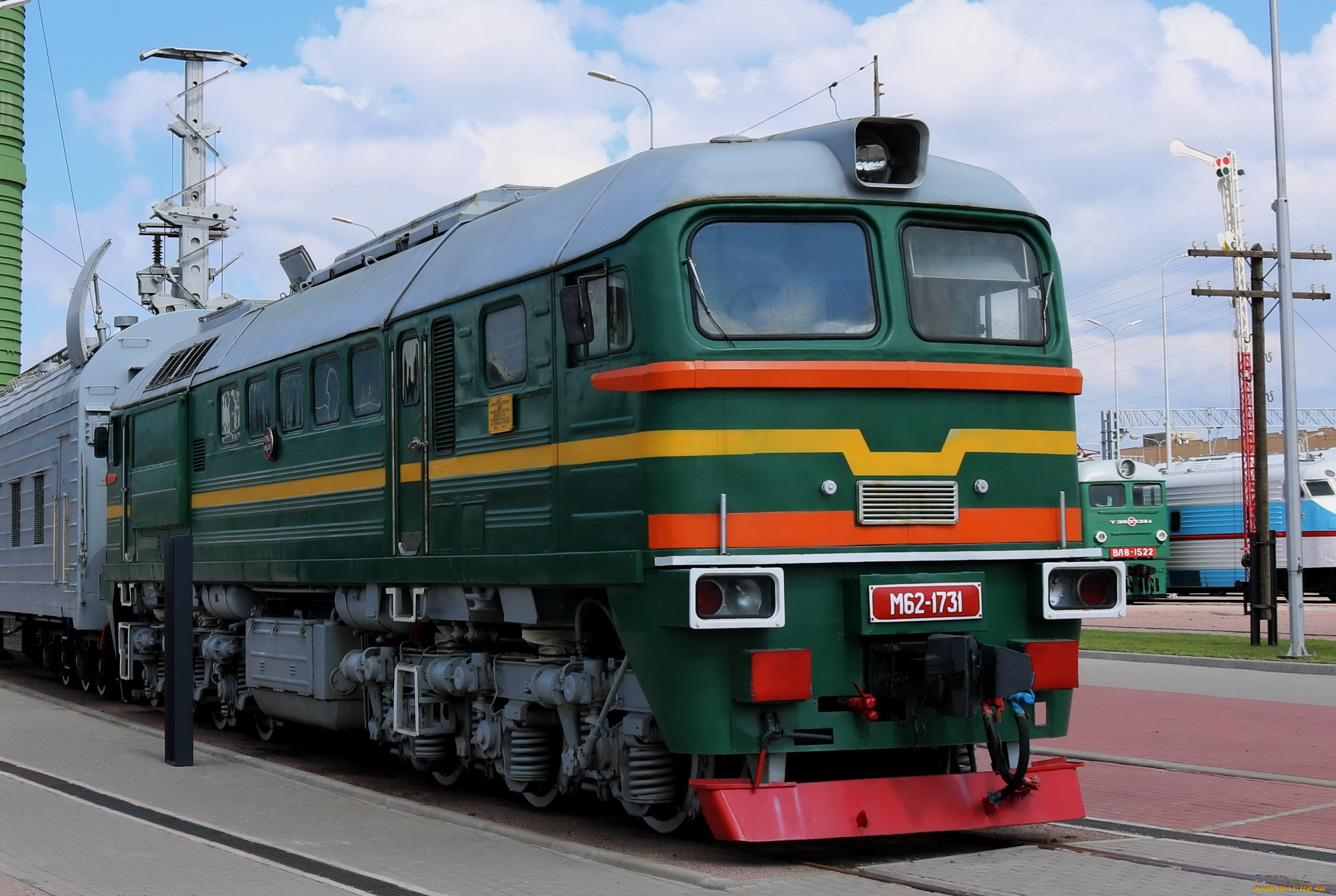 тепловоз, техника, локомотивы, локомотив, музей