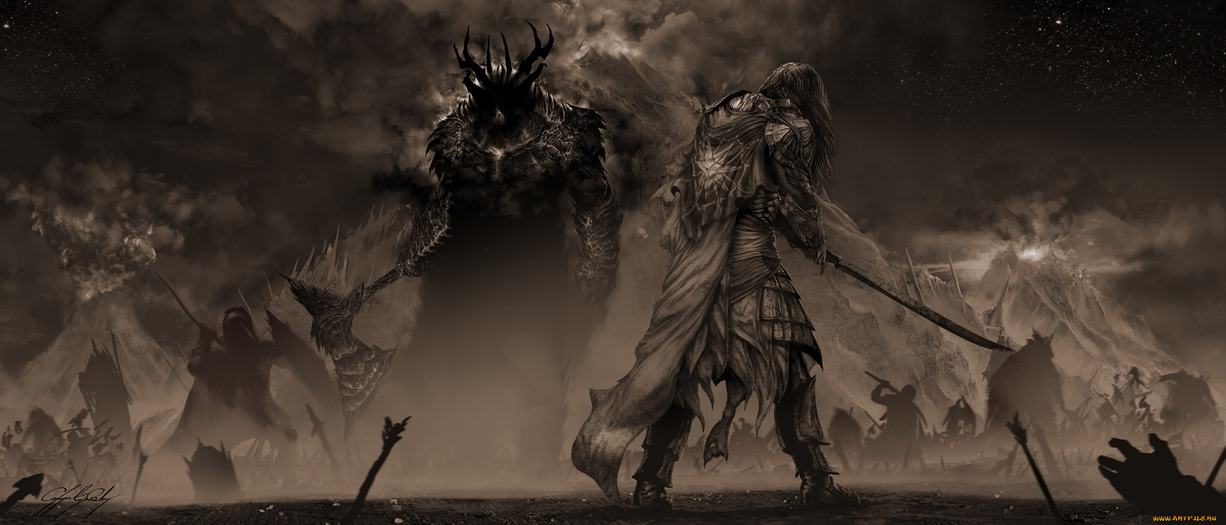 видео, игры, ---другое, монстр, рыцарь, gothmog, feanor, skyrace