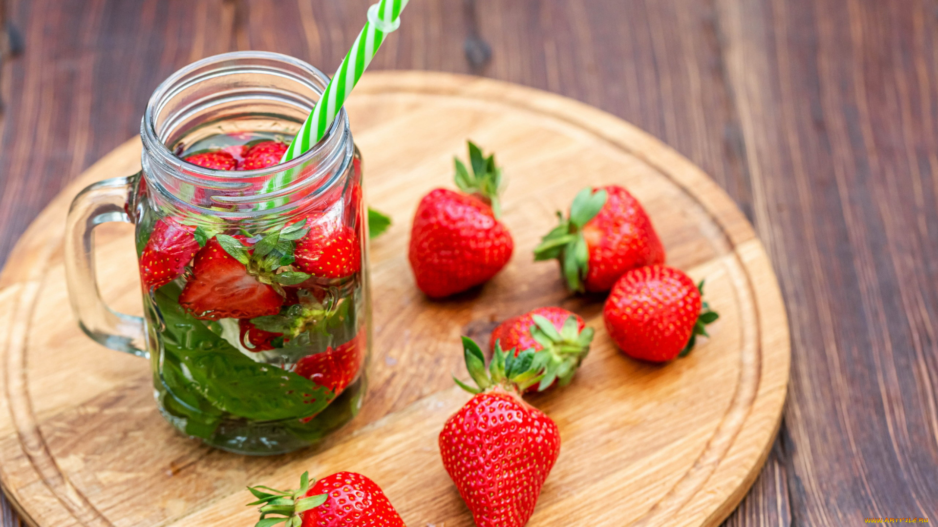 еда, клубника, , земляника