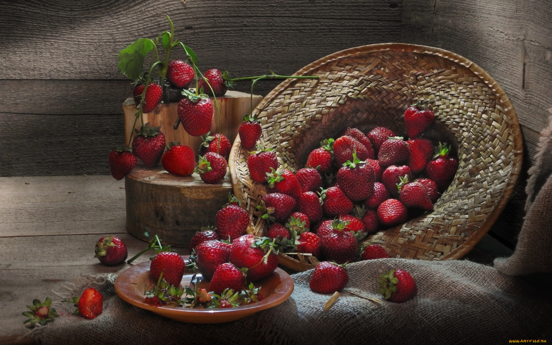 еда, клубника, , земляника