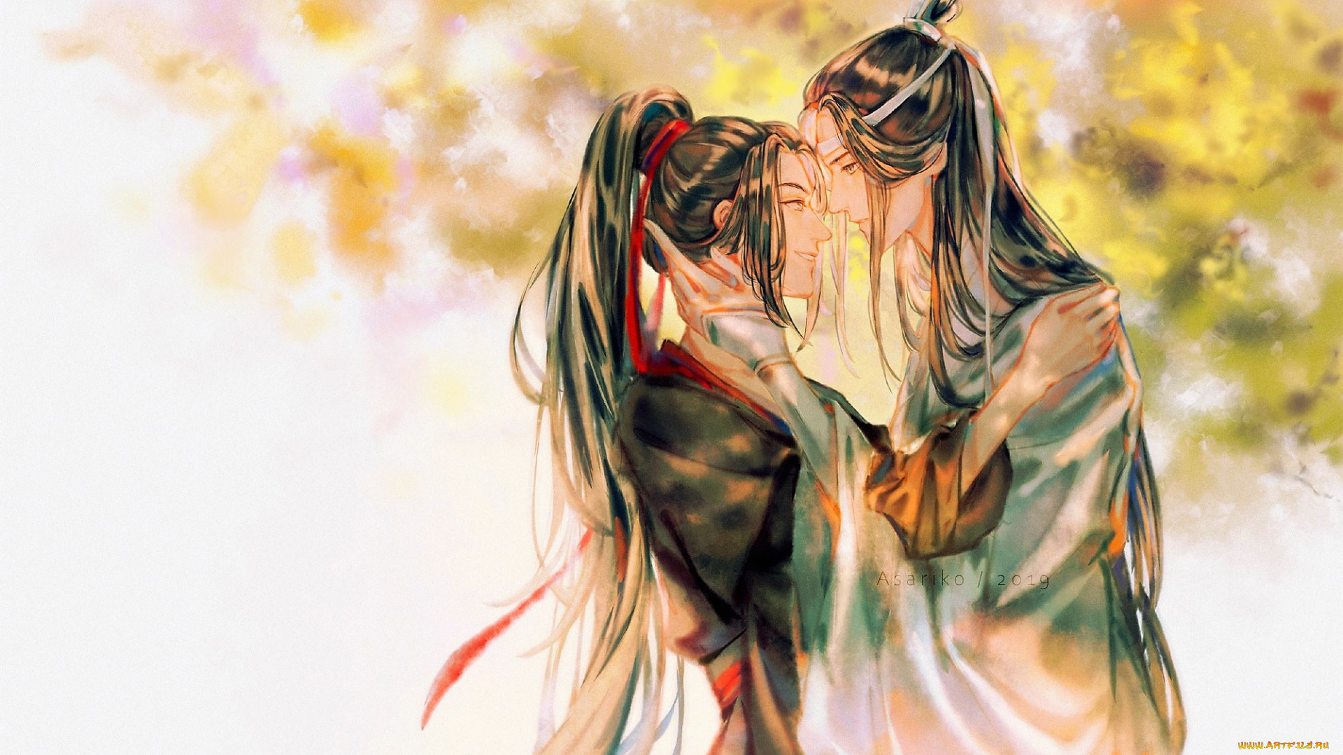 аниме, mo, dao, zu, shi, вэй, усянь, лань, ванцзи