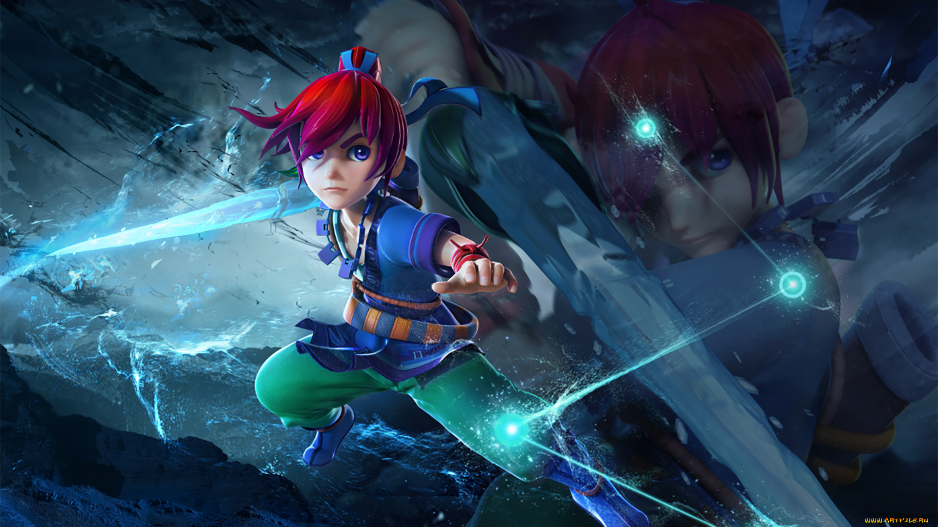 видео, игры, fantasy, westward, journey, персонаж, оружие, магия