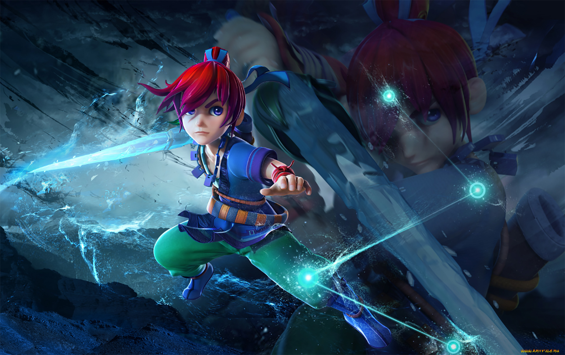 видео, игры, fantasy, westward, journey, персонаж, оружие, магия